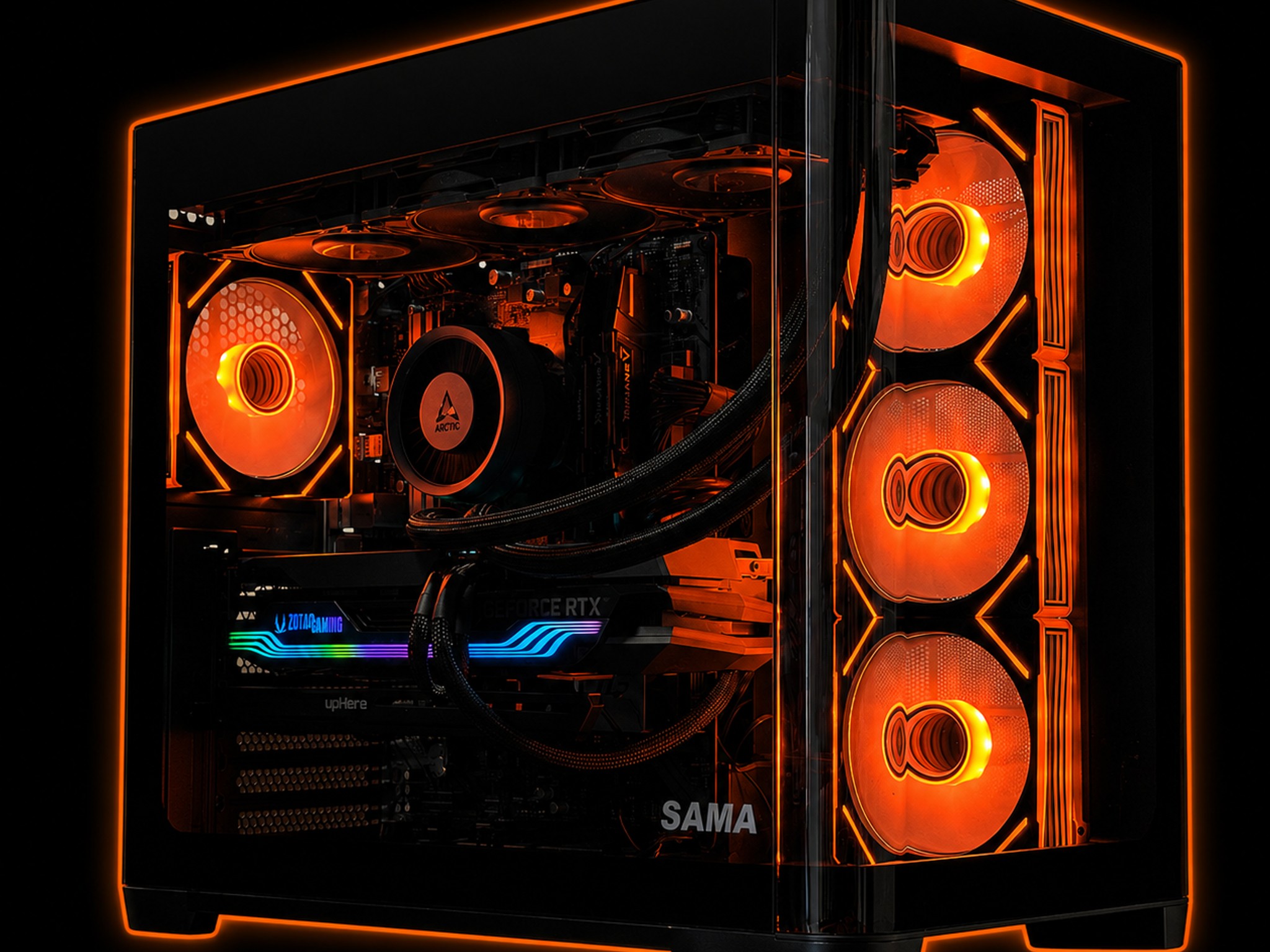 RTX 3080 Ti / Ryzen 9 5900x / 32GB 3200MHz Ram / 1TB SSD / Liquid Cooled / Creator / streaming