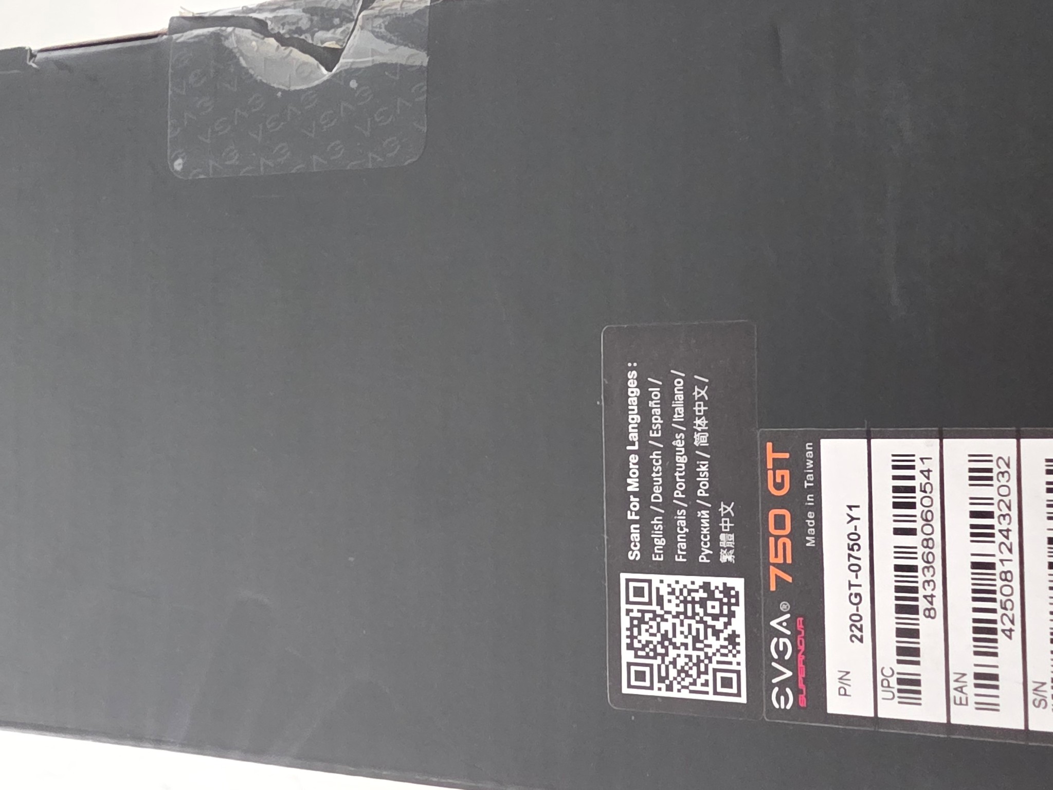 EVGA SuperNova 750W Power Supply