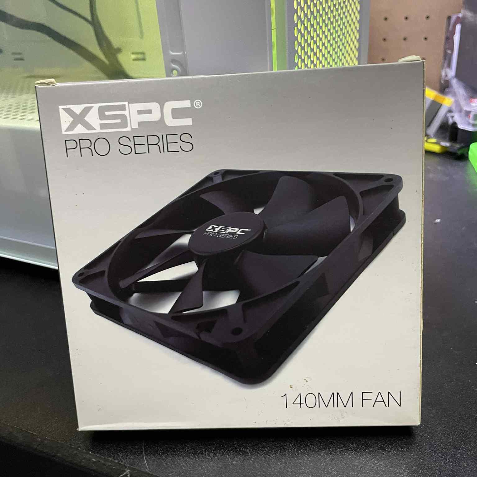 **3 PACK**🌀 XSPC Pro Series 140mm PWM Fan – High Performance, Quiet Cooling 🌀