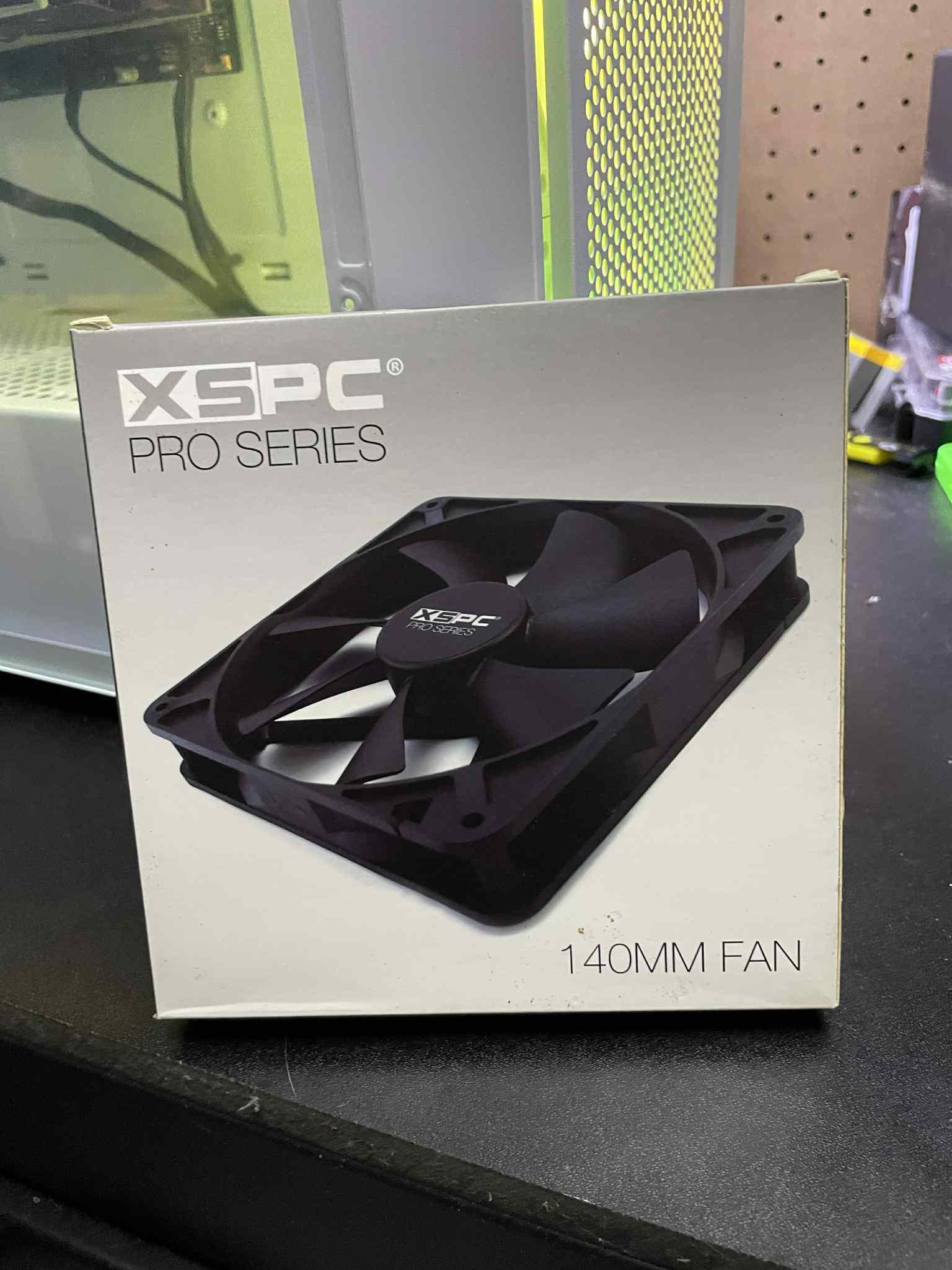 **3 PACK**🌀 XSPC Pro Series 140mm PWM Fan – High Performance, Quiet Cooling 🌀