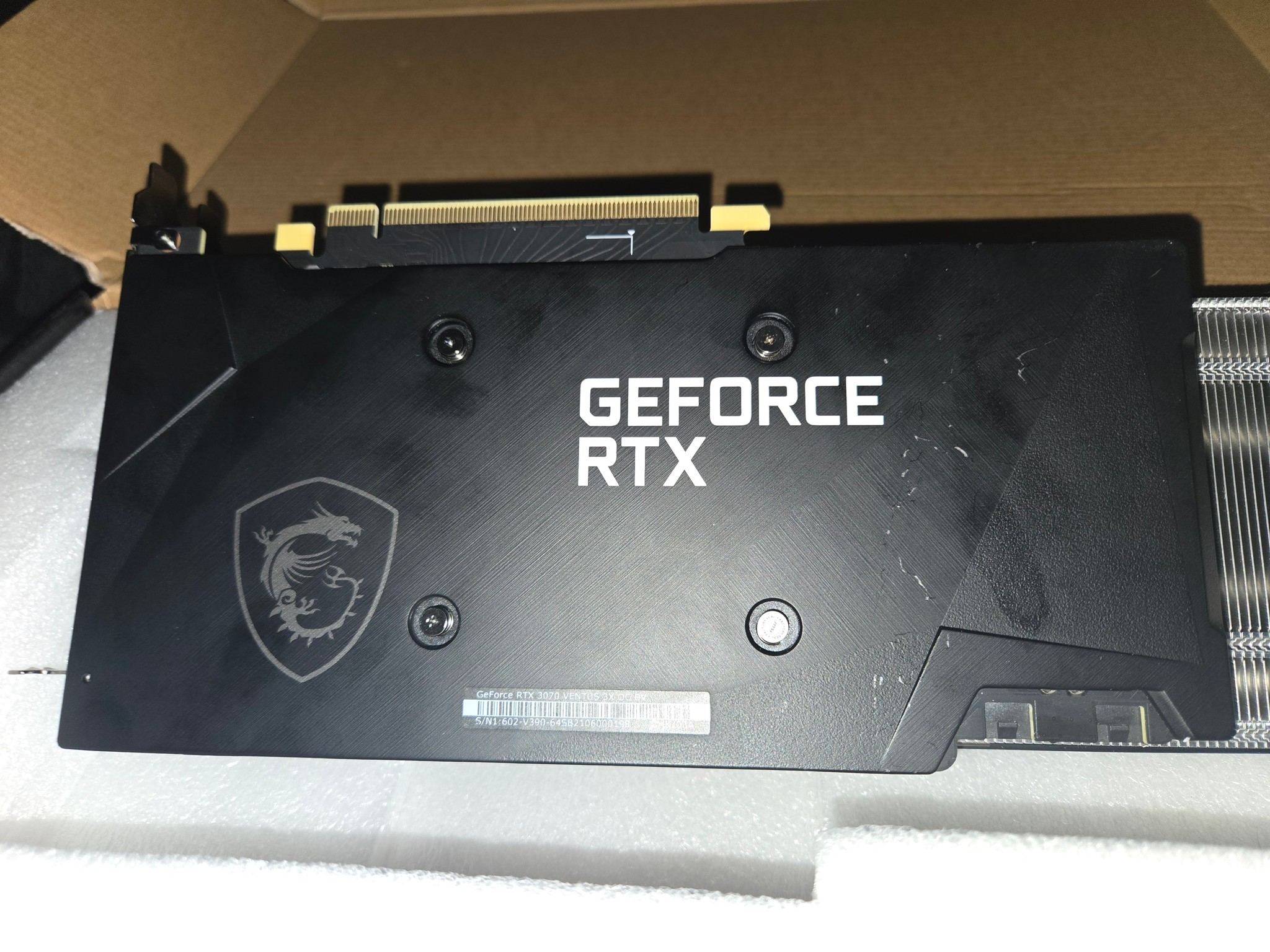MSI GeForce RTX 3070 VENTUS 3X