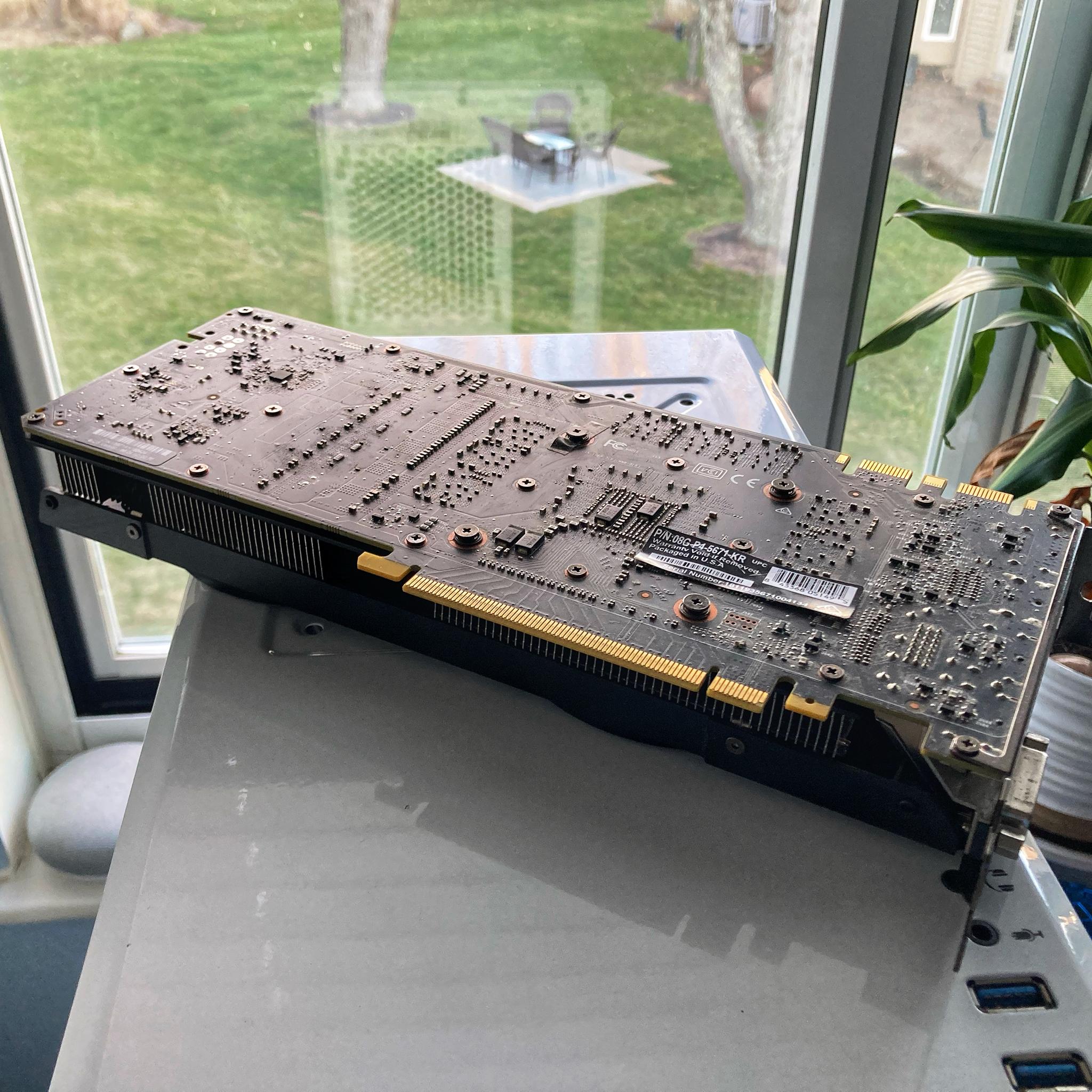 EVGA GTX 1070ti 8gb