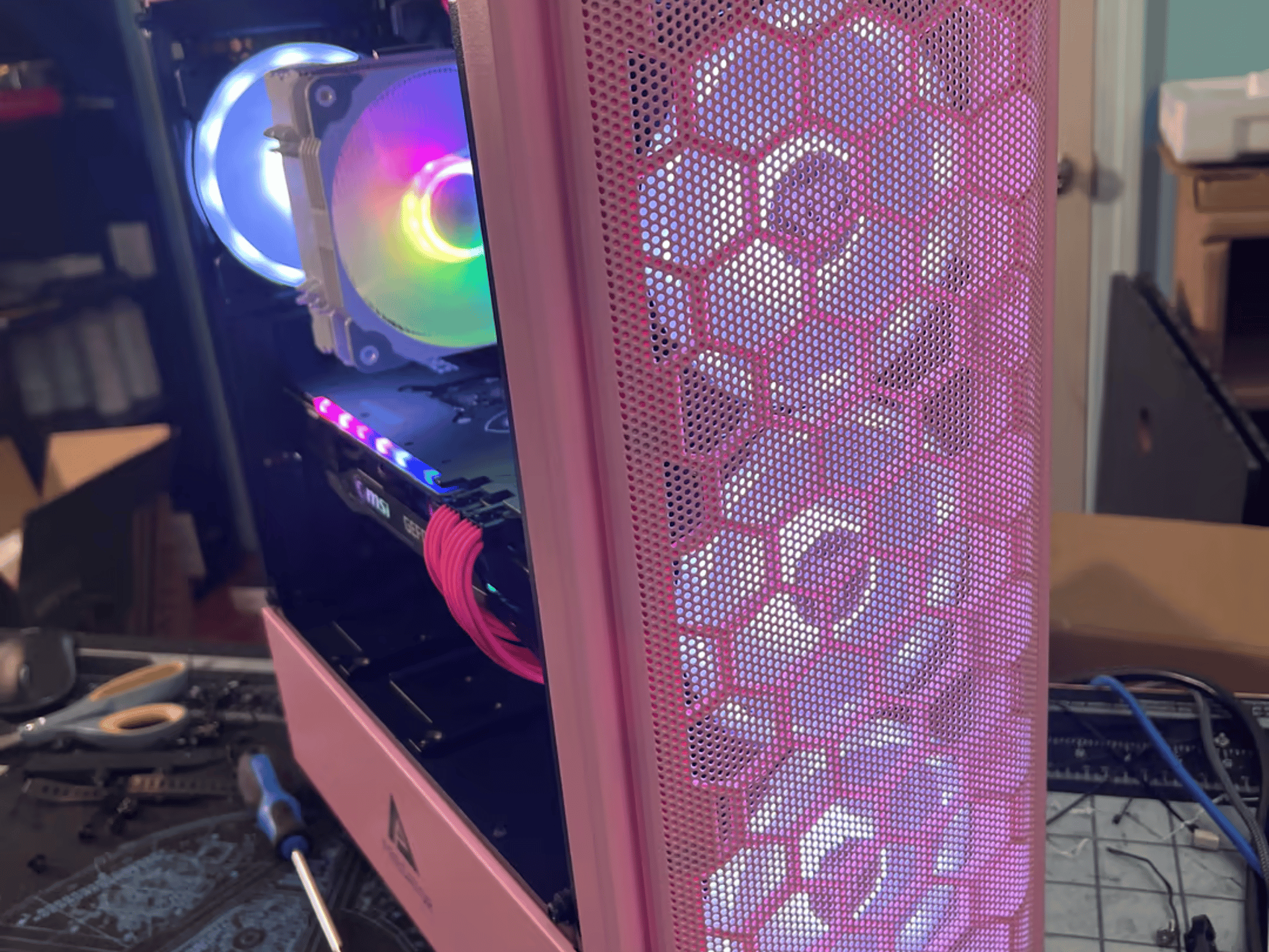 "Pink Panther" RTX 3060 Core i5 12400f