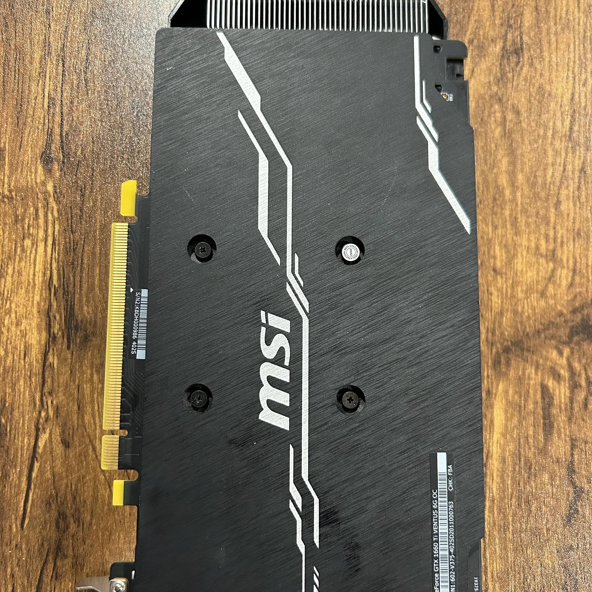 MSI Gaming GeForce GTX 1660 Ti