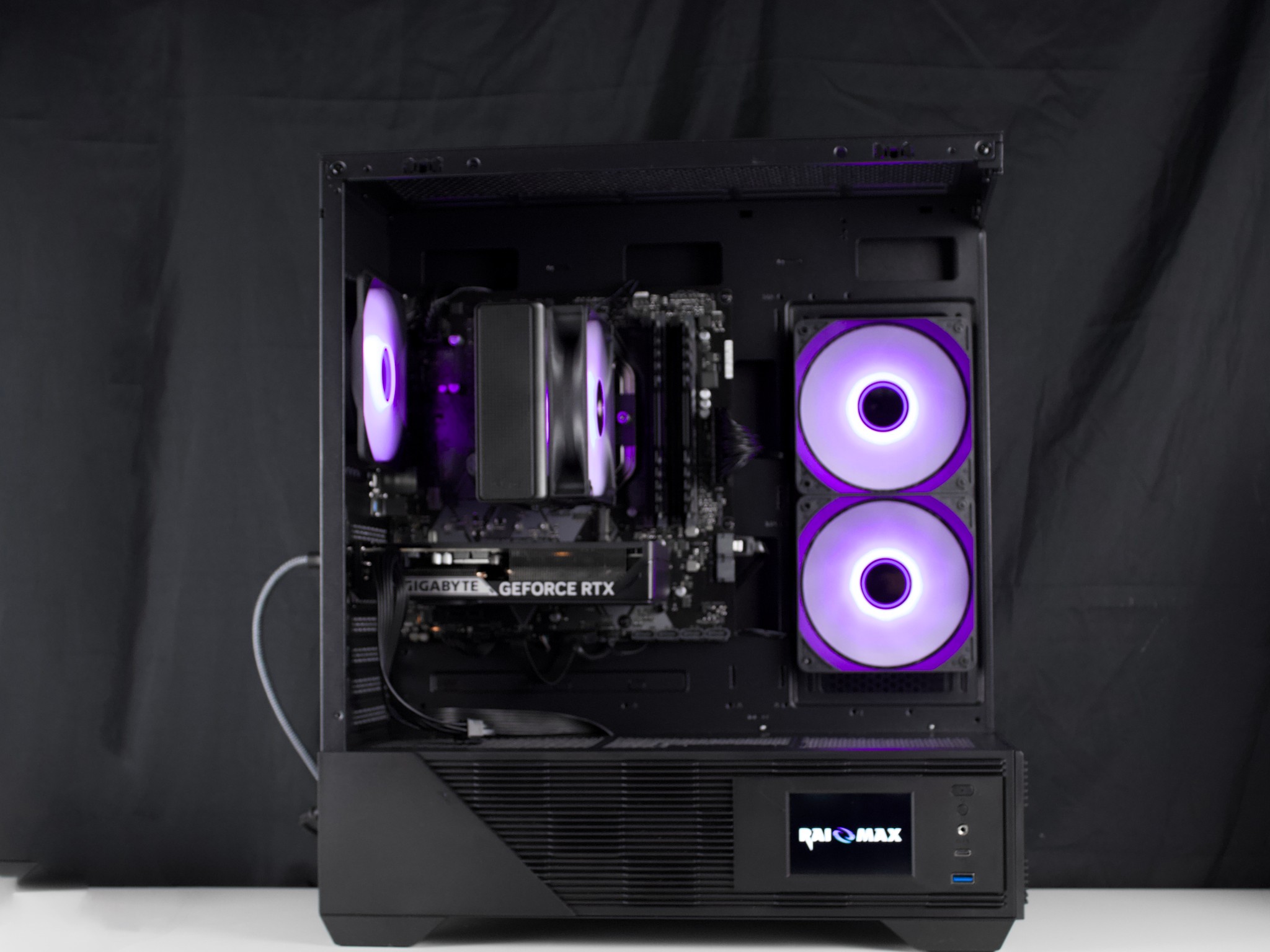 ♠️⚡🗡️Clean Gaming PC | RTX 5060, Ryzen 5 5500, 16GB RAM, 1TB SSD | LCD Display🗡️⚡♠️