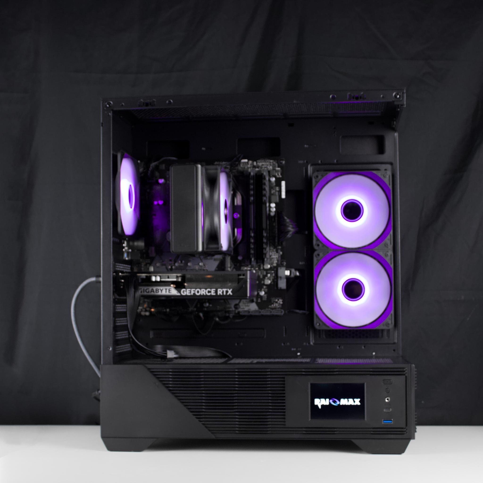 ♠️⚡🗡️Clean Gaming PC | RTX 5060, Ryzen 5 5500, 16GB RAM, 1TB SSD | LCD Display🗡️⚡♠️