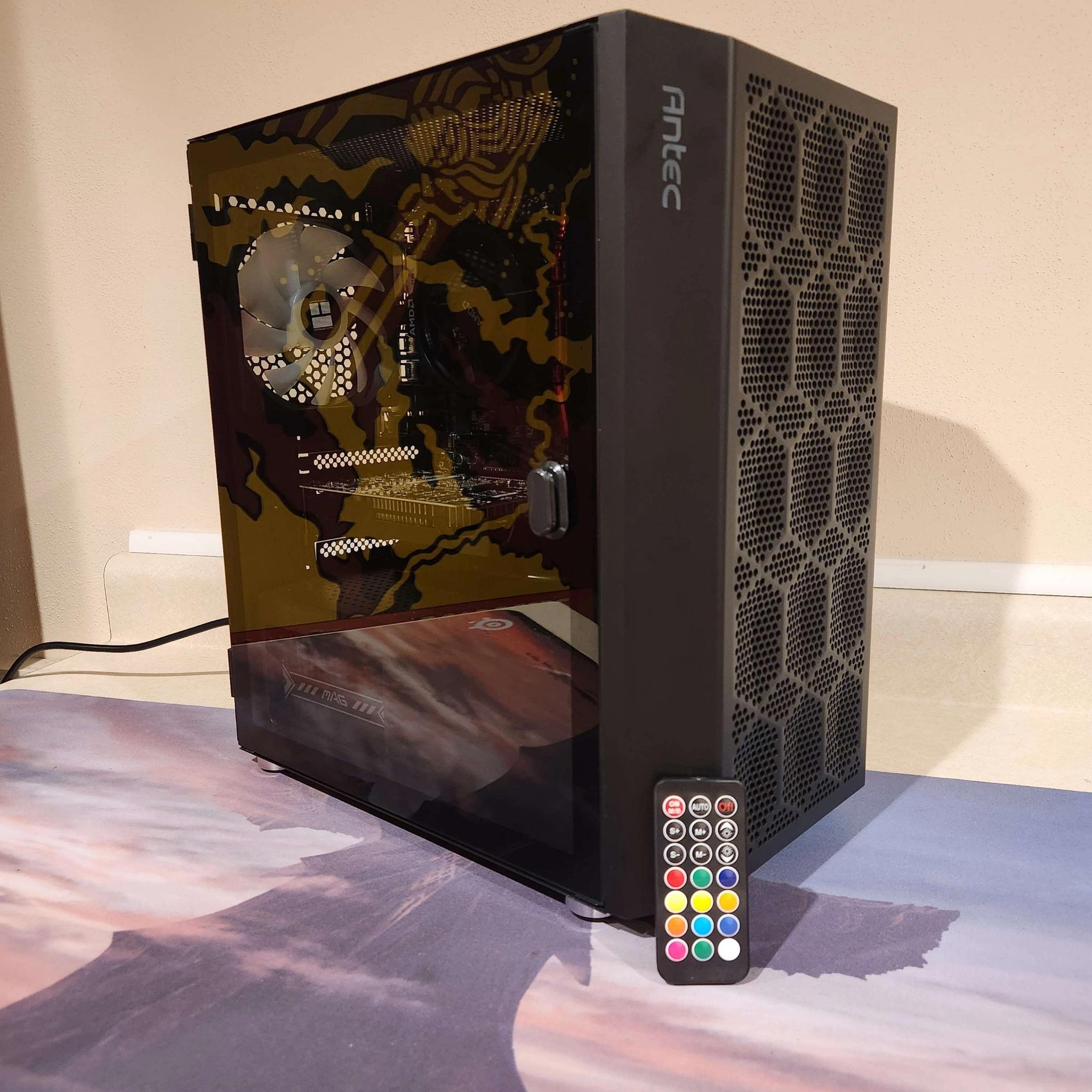 GTX 1050 ti | Ryzen 5 4500 | 16GB RAM | 500GB | RGB | Windows 11 Home