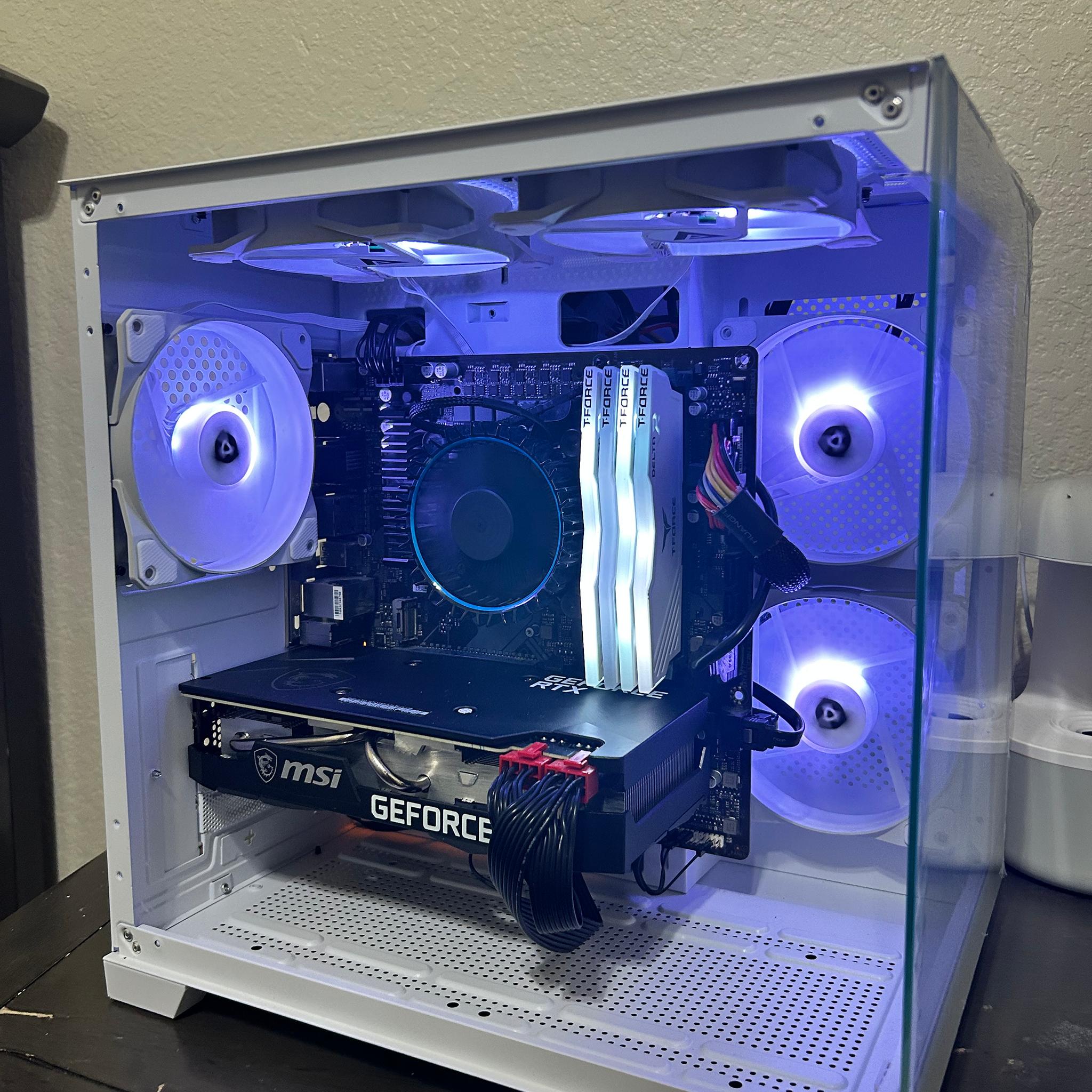 White Mamba⚪️🐼 Intel i3 13100 | MSI RTX 3070 Ventus 2X | Gigabyte B760M DS3H | Delta 32GB DDR4 3600