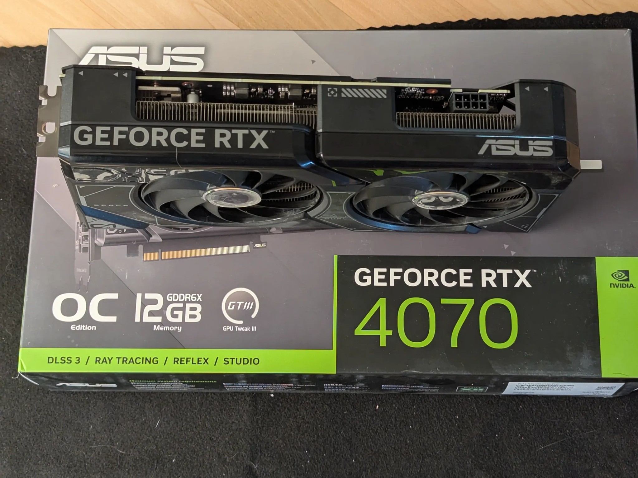 4070 12GB ASUS Dual GeForce RTX – Compact Powerhouse for 1440p & 4K 🧊