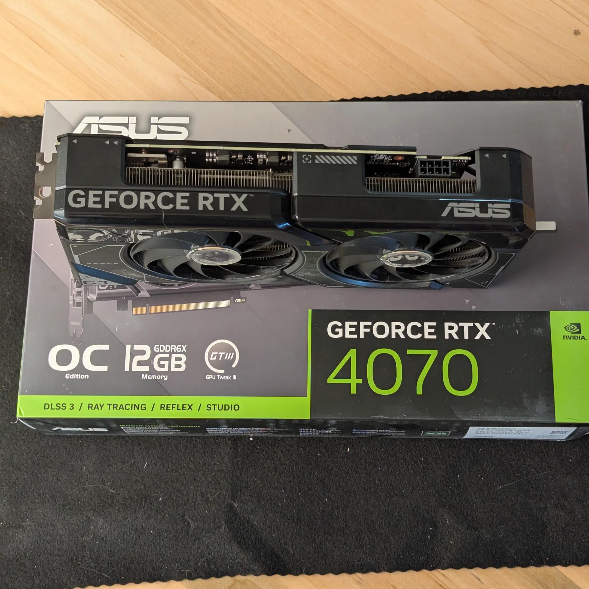 4070 12GB ASUS Dual GeForce RTX – Compact Powerhouse for 1440p & 4K 🧊