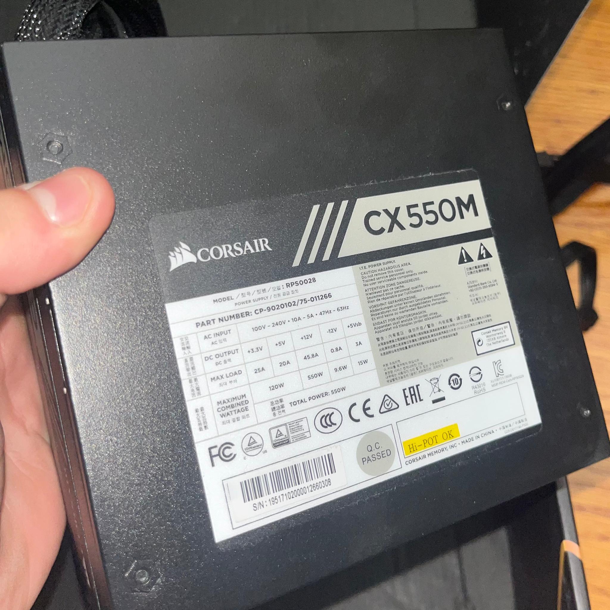 Corsair CX550M