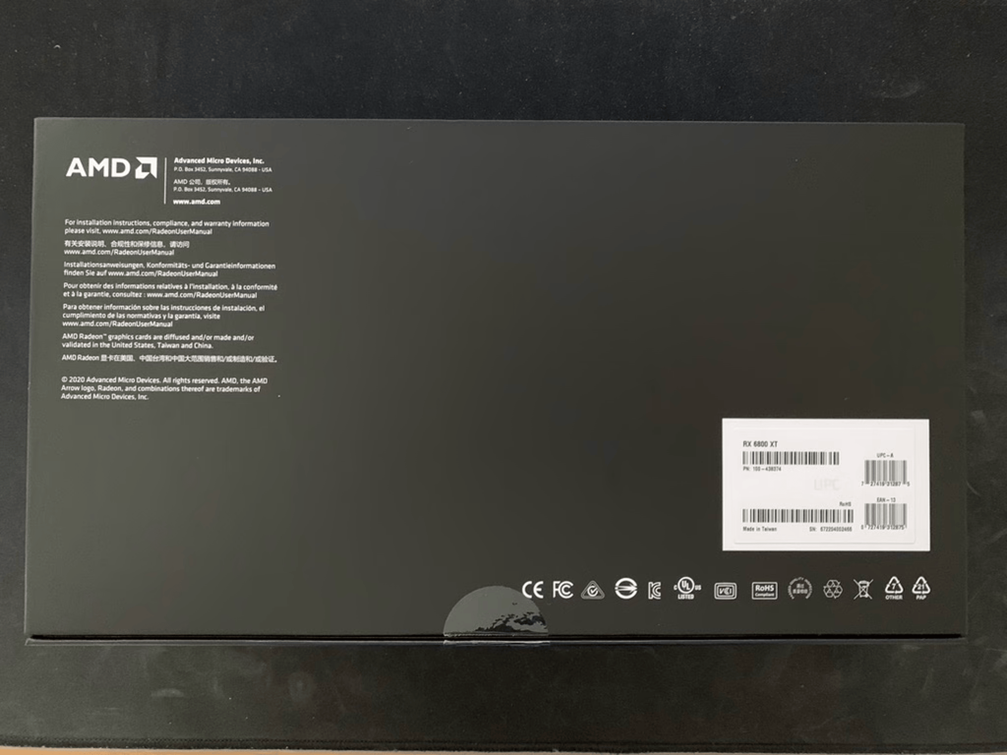 AMD Radeon RX 6800 XT Reference Card