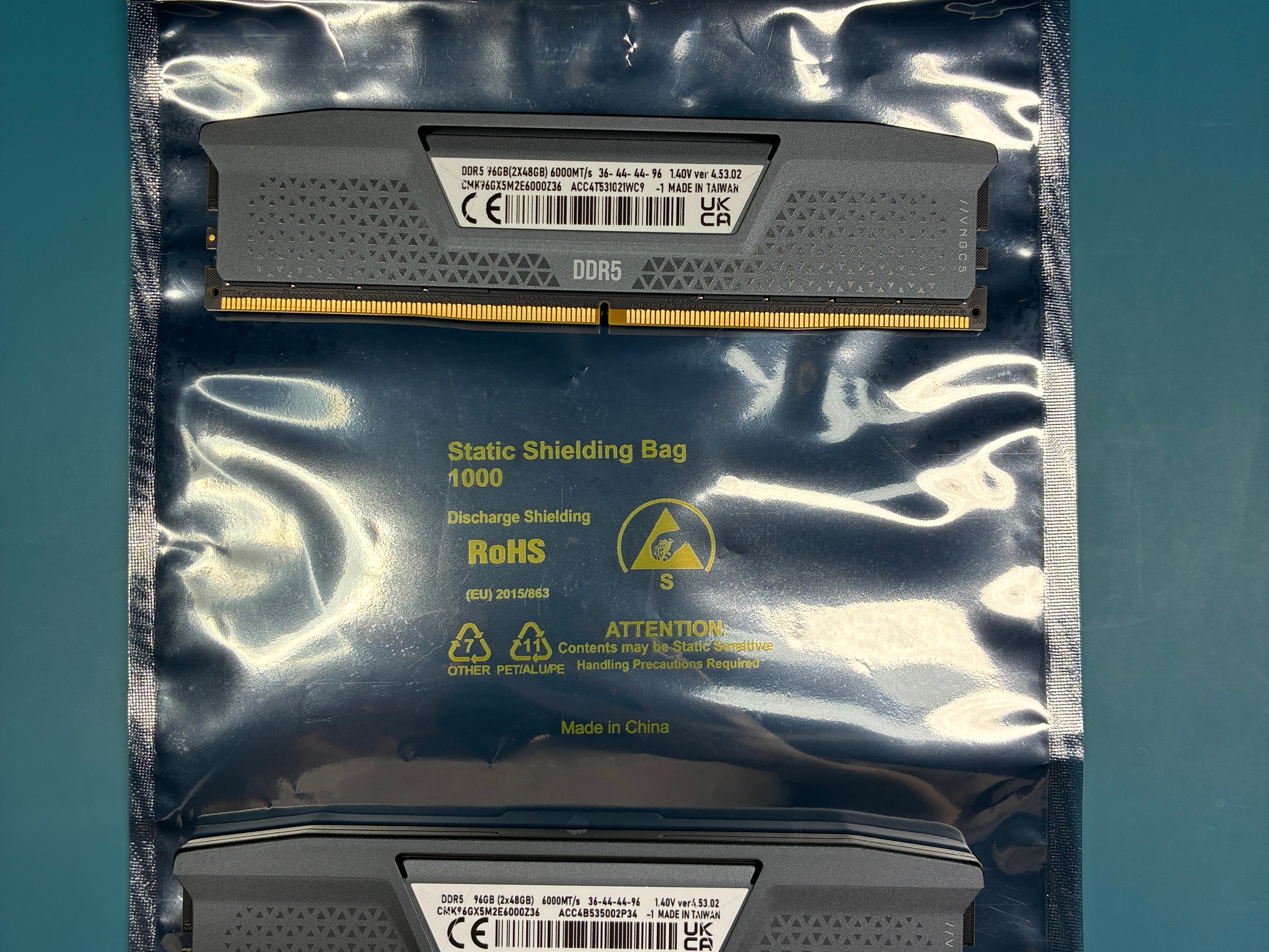 Corsair Vengeance DDR5 96GB kit (Memory)