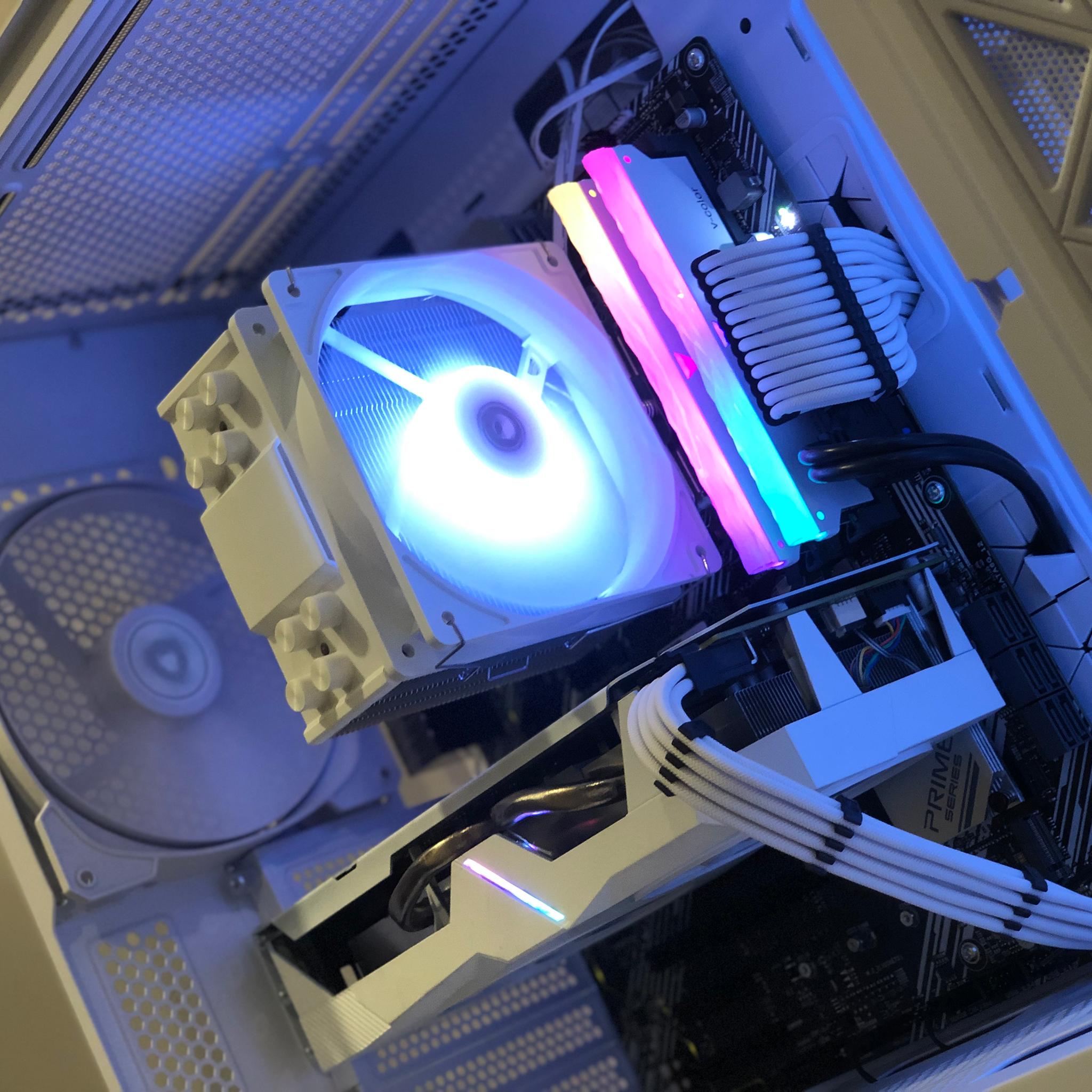 $675 White Gaming Pc - ryzen 5 - 2060 - 16gb or ram