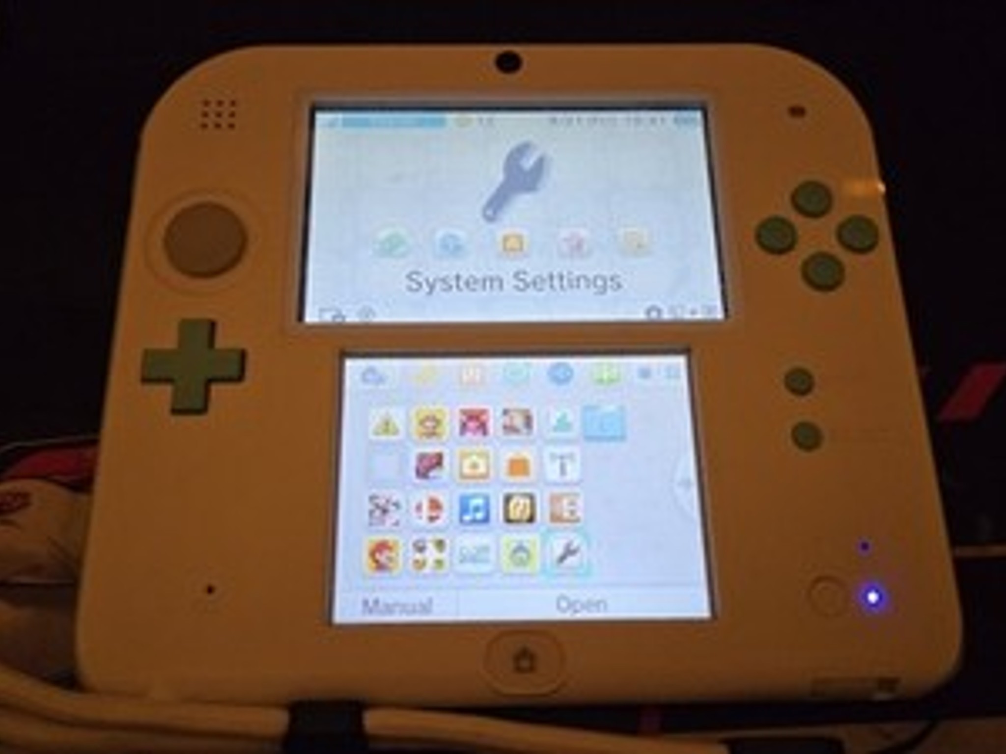 CUSTOM USED Sea Green Nintendo 2DS 64GB Handheld Console