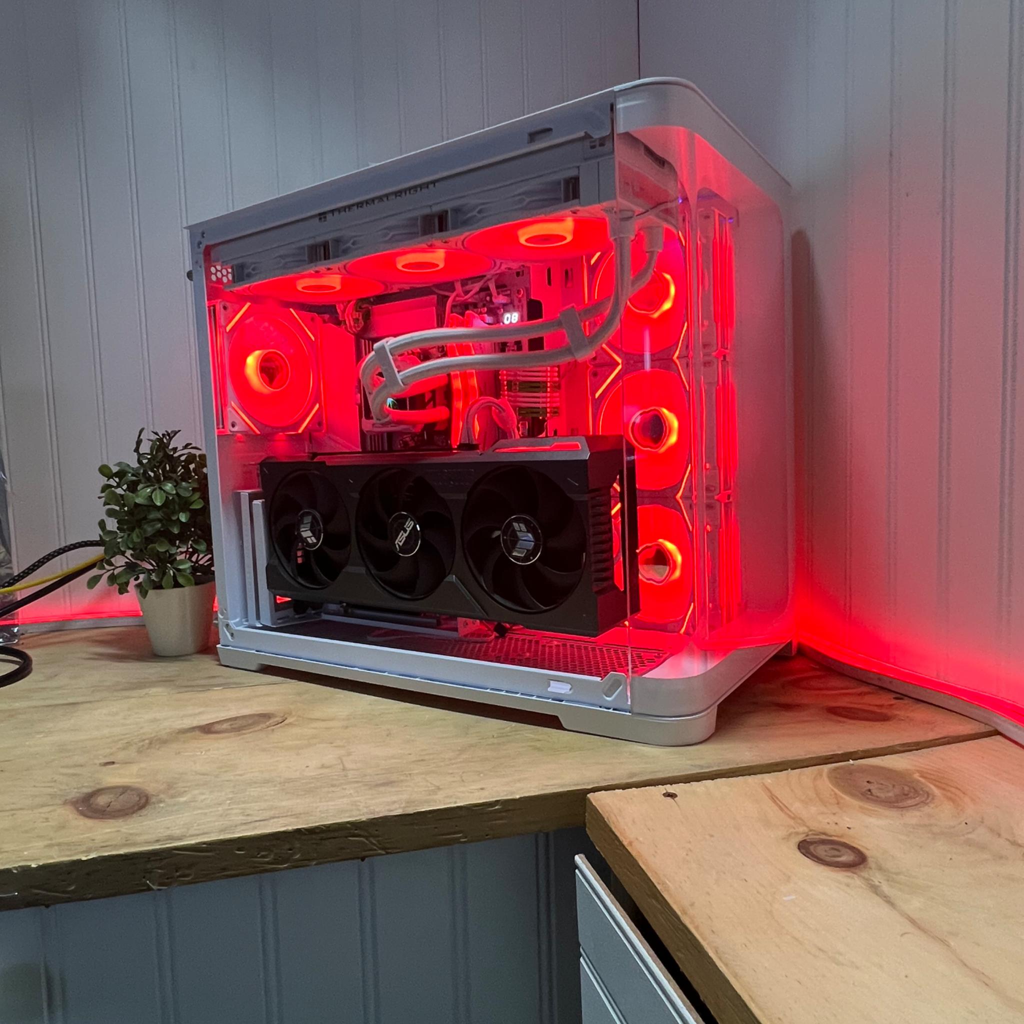 NOT FOR THE FAINT OF ❤️ PC🔥4k SLAYER V1🔥 9800x3d/4090/32g DDR5/2TB NVME/X870/1000w B TIER PSU
