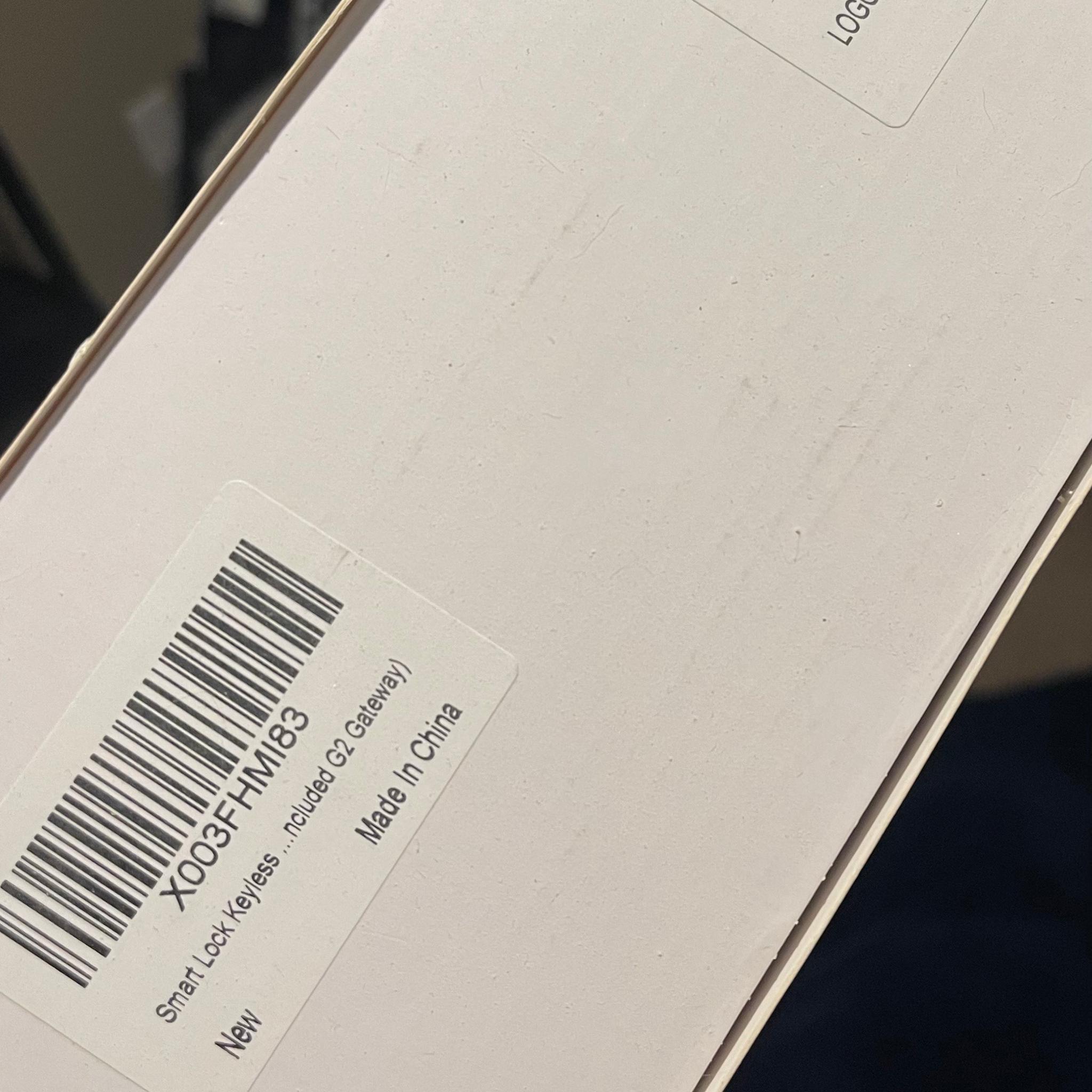 Hornbill Smart Lock with Gateway – Silver – Like New