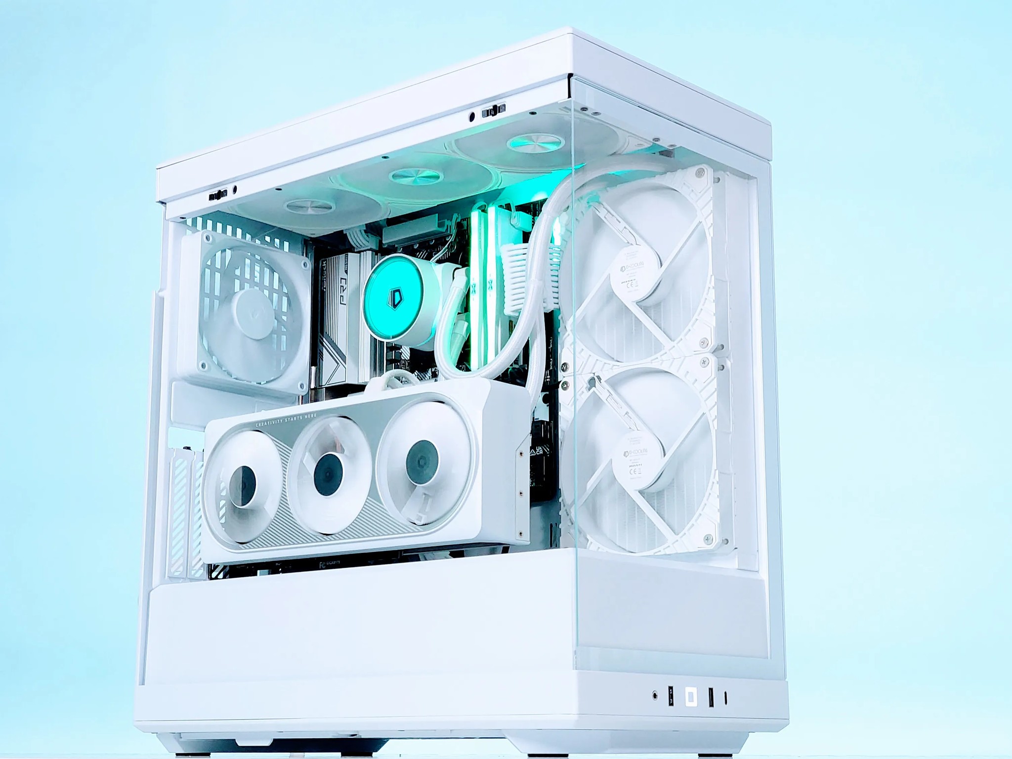 ❄️🌪️🌬️Arctic Blast🌨️Nvidia RTX 4070 Super 12GB🌨️AMD Ryzen 7 7700X🌨️32GB DDR5🌨️1TB NVME