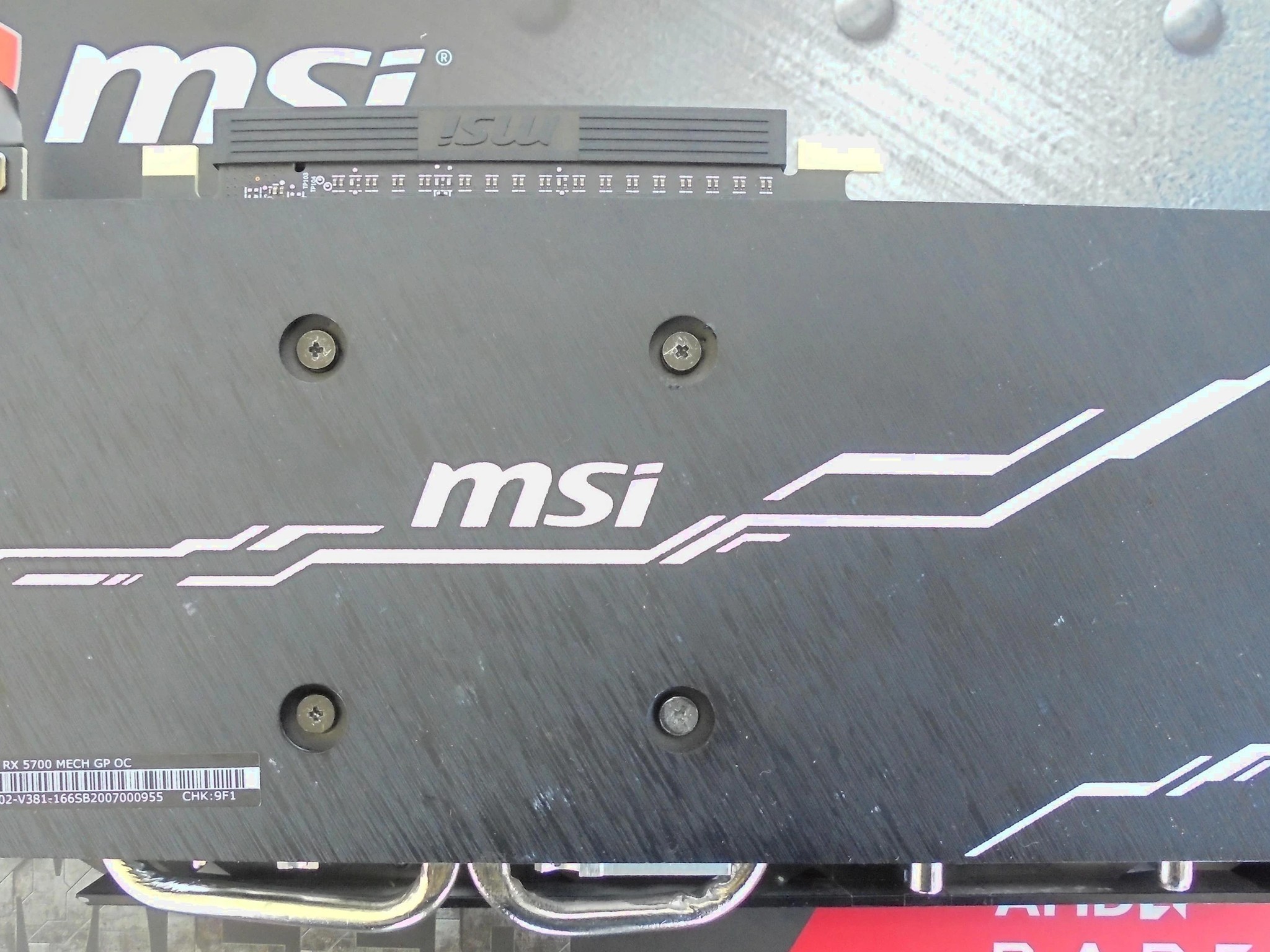 MSI AMD Radeon RX 5700 Mech OC GP Edition 8GB