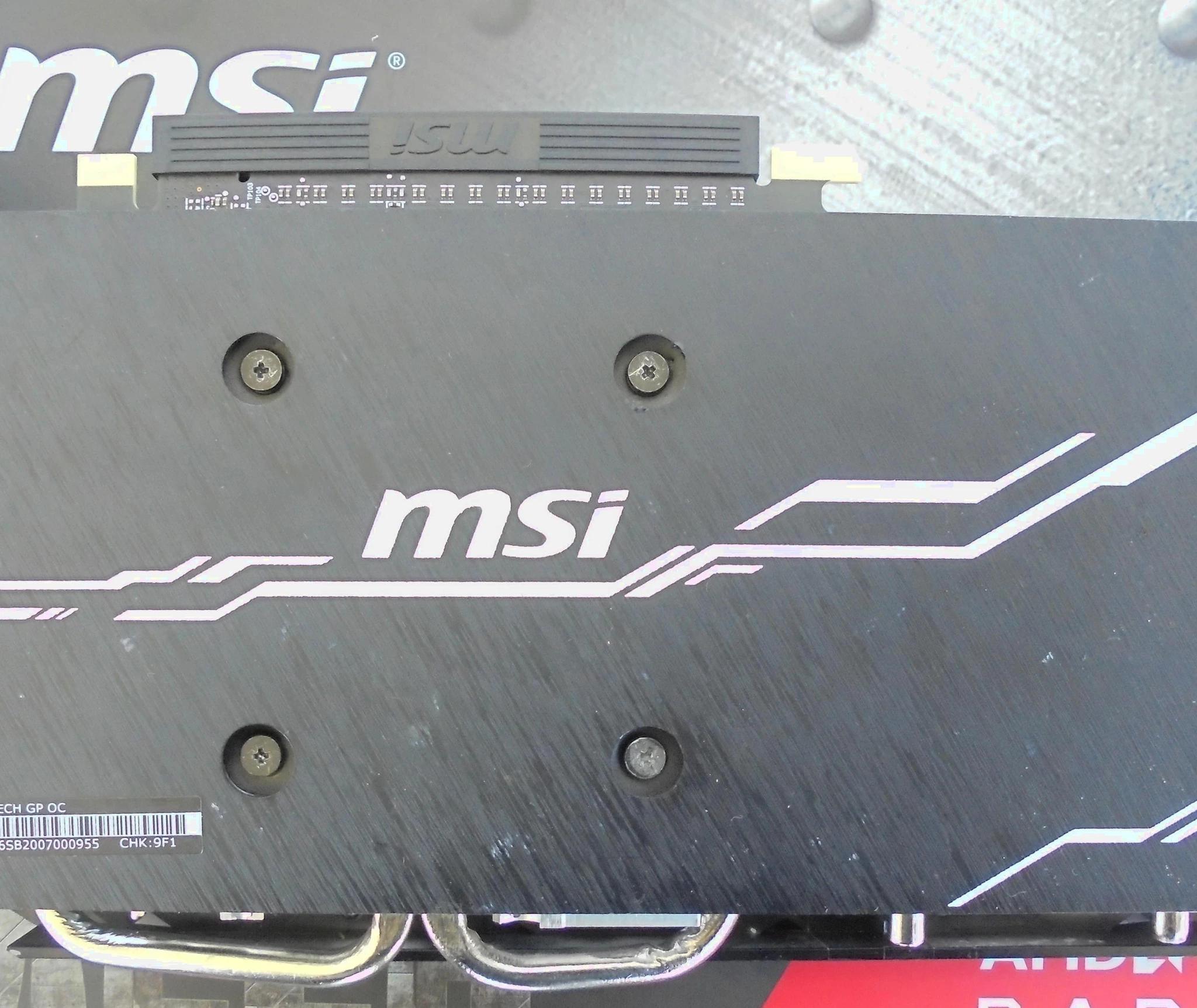 MSI AMD Radeon RX 5700 Mech OC GP Edition 8GB