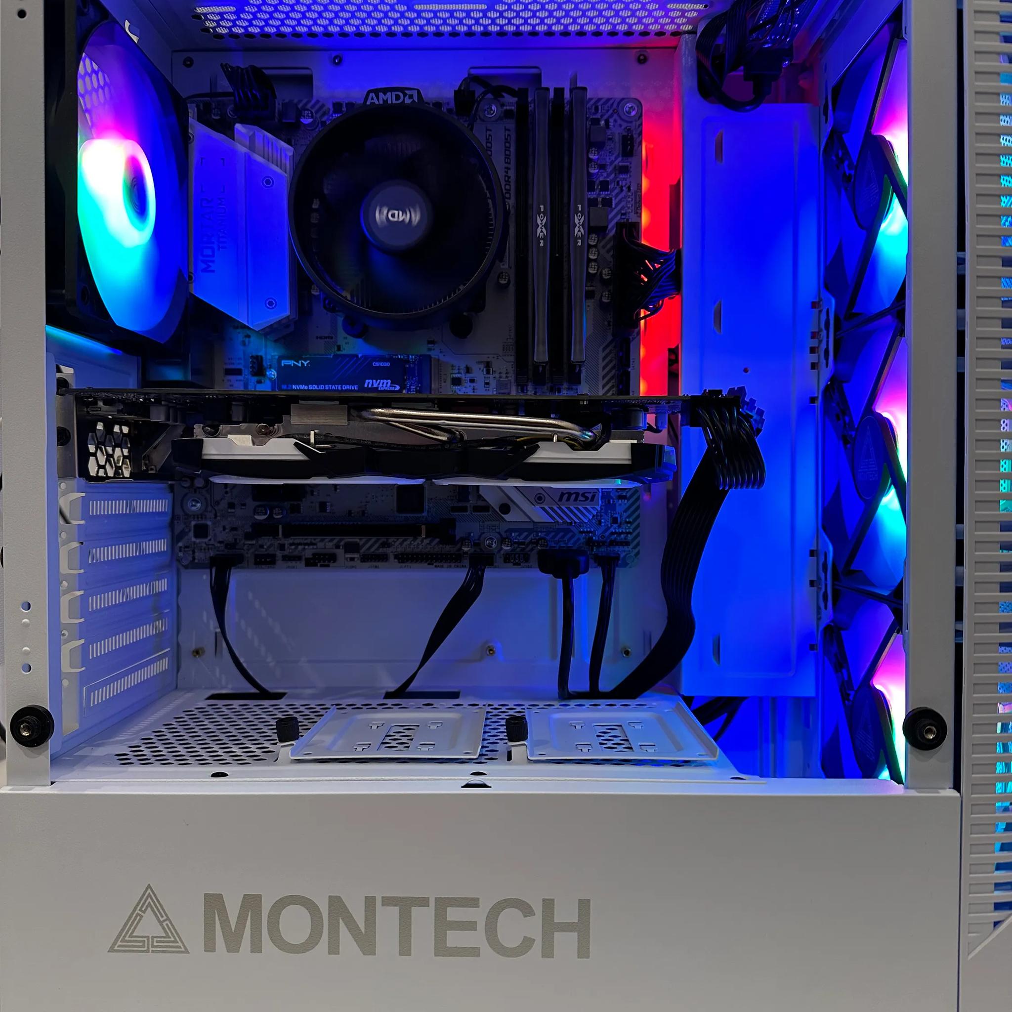 🎮🍭 Gaming PC🎮🍭 -MSI RX 580 ARMOR 4GB-AMD RYZEN Ryzen 3 3100 4/8 CT-16GB DDR4 RAM-512GB NVME