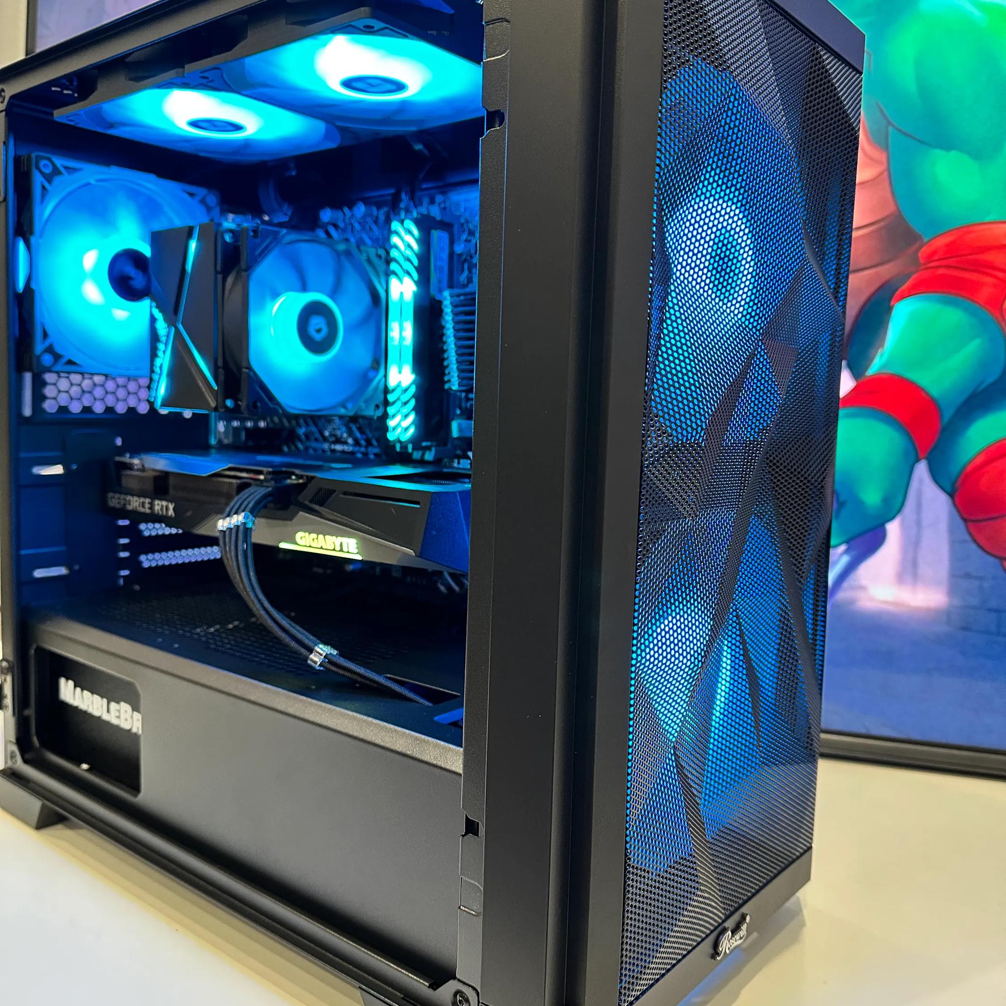 🐢🥷Raphael🐢🥷-Gaming PC-Nvidia RTX 3060 12GB-Intel i5 12400 6Cores-16GB DDR4 -1TB NVME