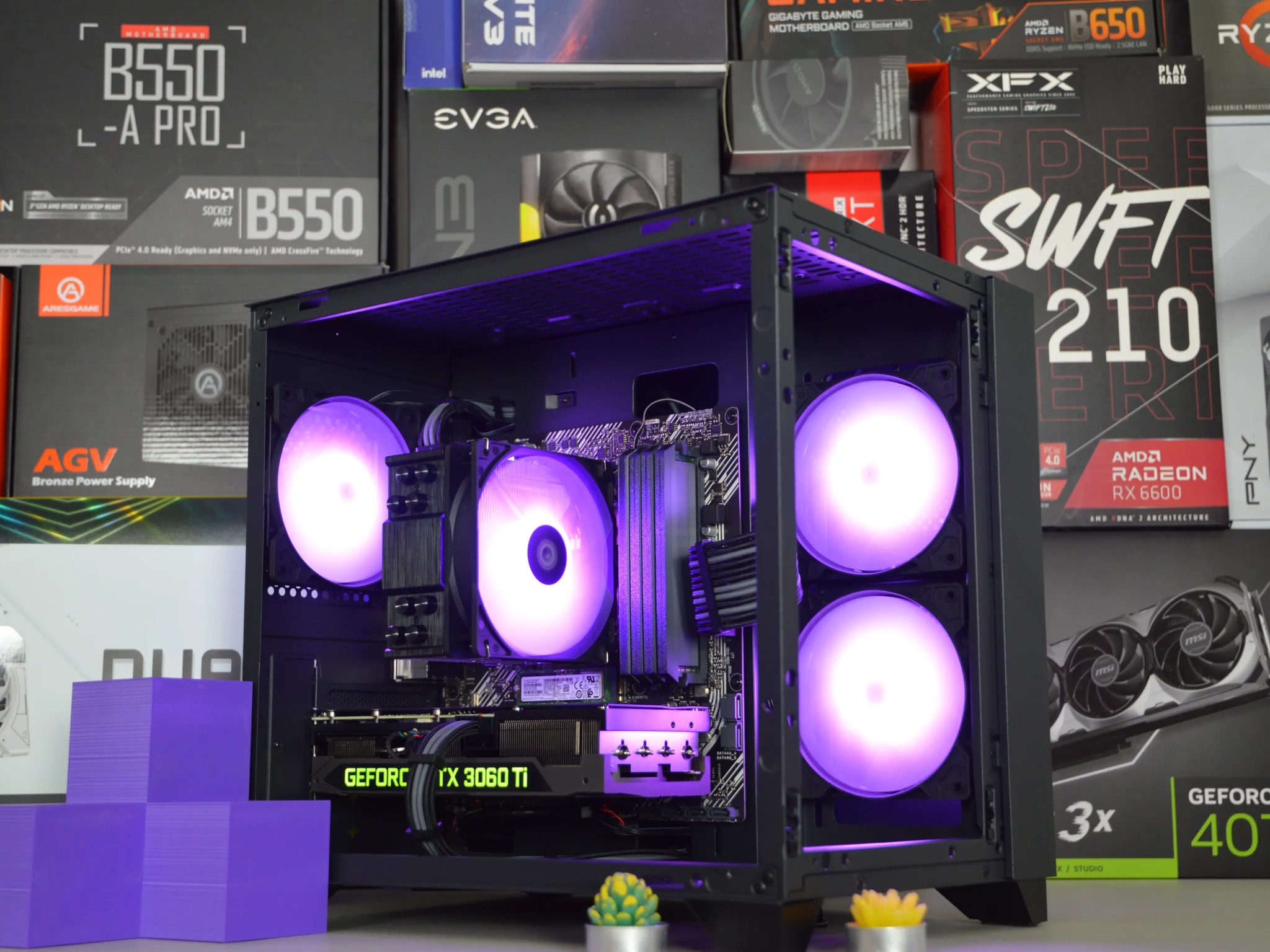 ⚗️⚗️| RTX 3060 Ti 8GB | RYZEN 5 5600 | 32GB DDR4 RAM | 1TB NVME SSD | Acid Vat |