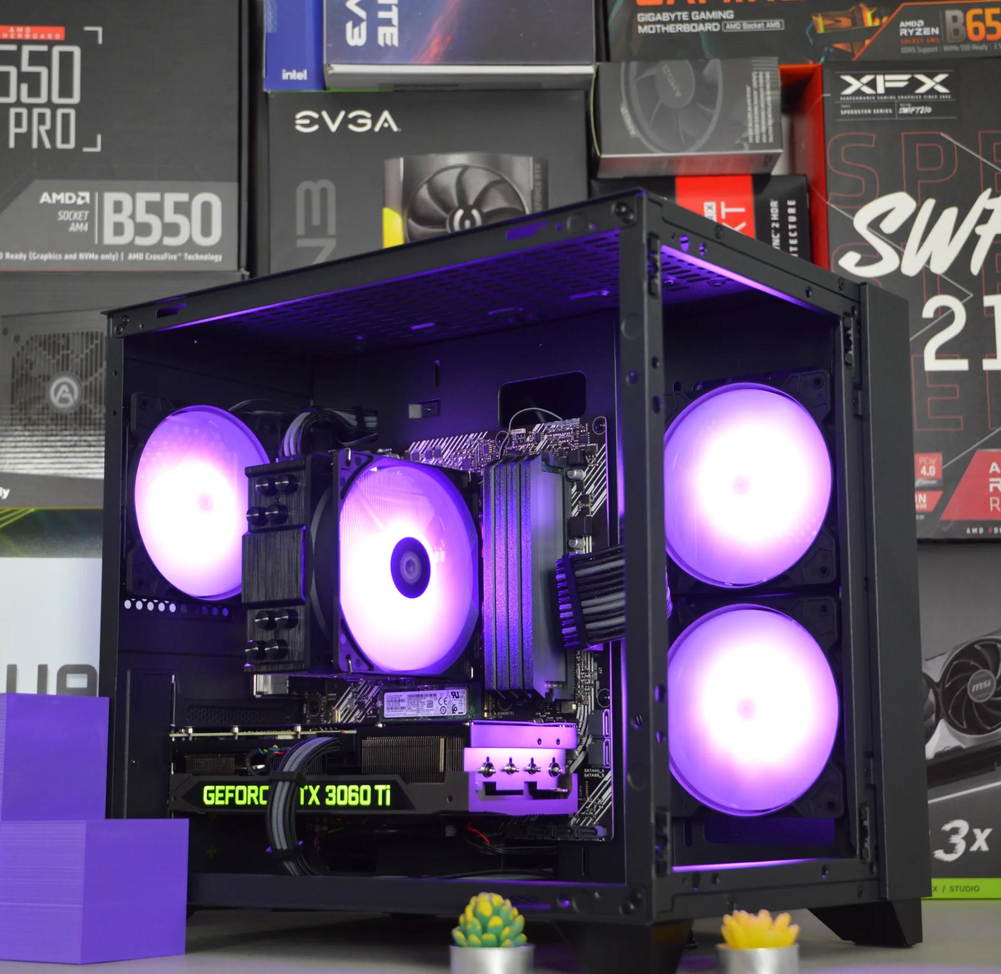 ⚗️⚗️| RTX 3060 Ti 8GB | RYZEN 5 5600 | 32GB DDR4 RAM | 1TB NVME SSD | Acid Vat |
