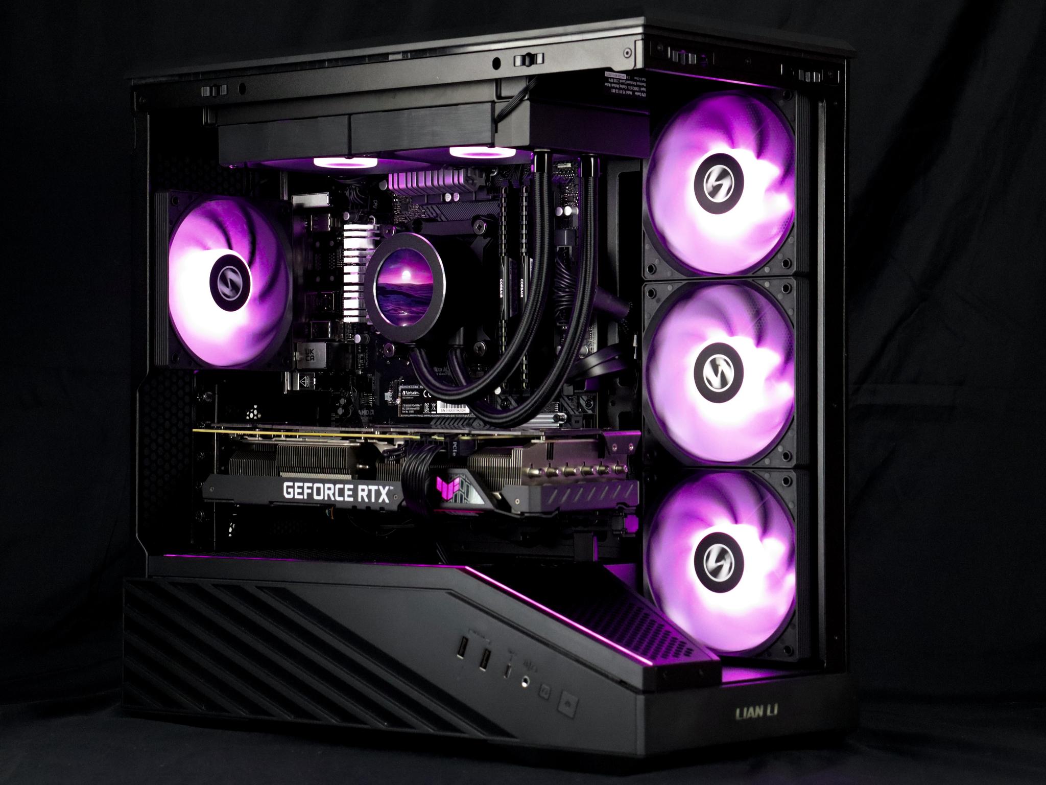 ⚜️♟️Obsidian Void - 1440P Gaming PC | RTX 3080, Ryzen 9 3900X, 32GB RAM, 1TB NVMe SSD | ♟️⚜️