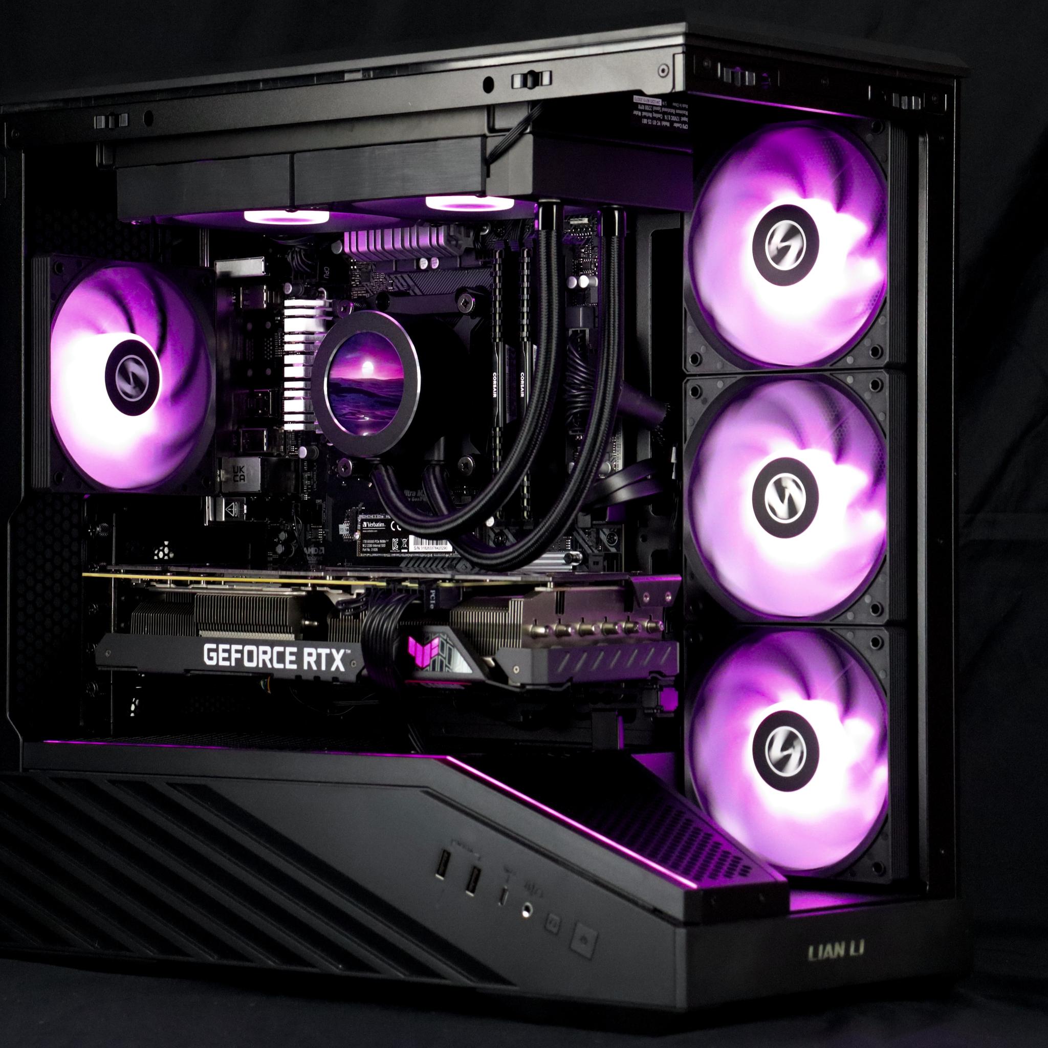 ⚜️♟️Obsidian Void - 1440P Gaming PC | RTX 3080, Ryzen 9 3900X, 32GB RAM, 1TB NVMe SSD | ♟️⚜️