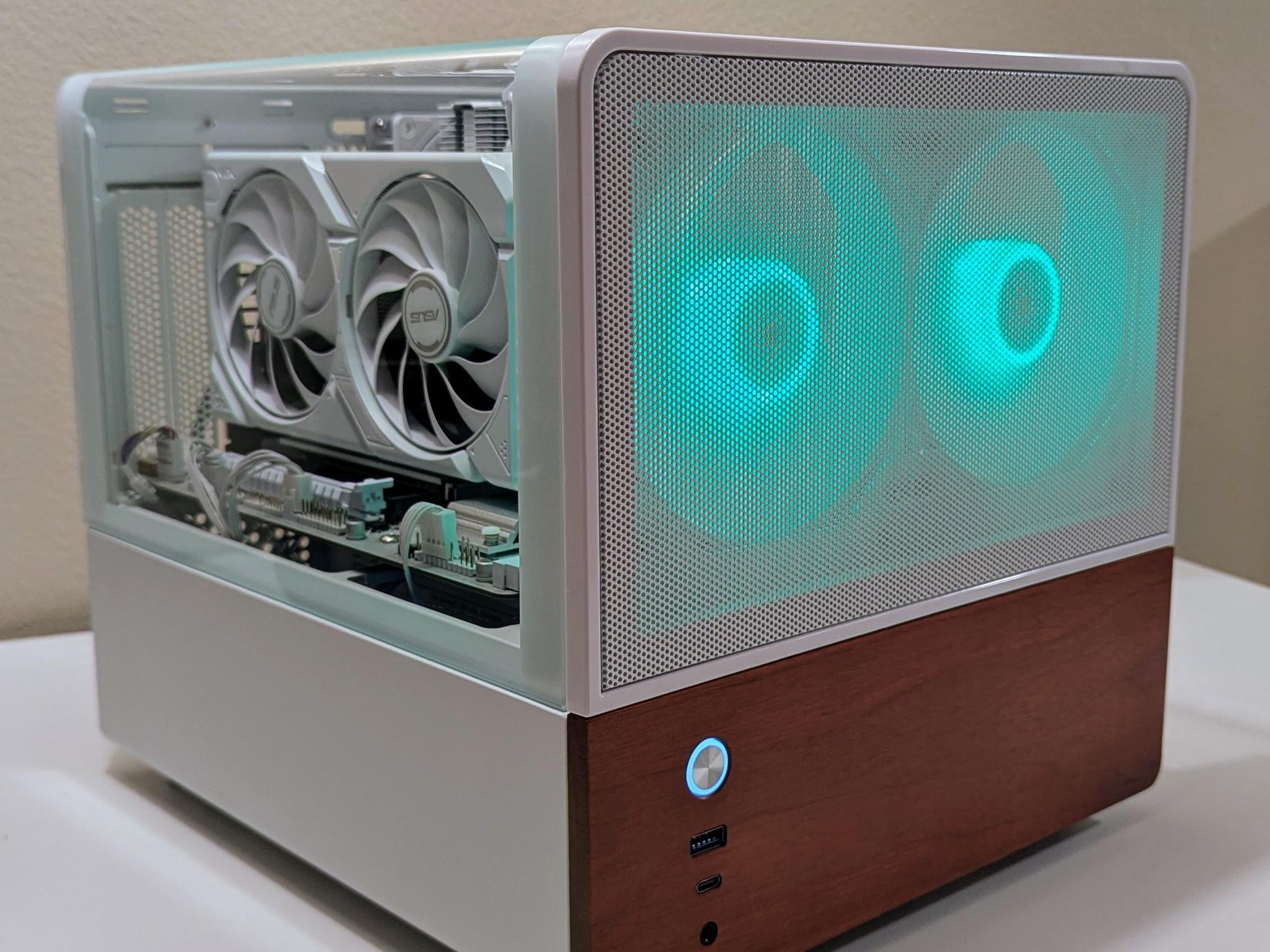 "Arctic Modern" - Minimalist White Build- 9060XT 16GB| Ryzen 7600X| 32GB DDR5| 1TB SSD|