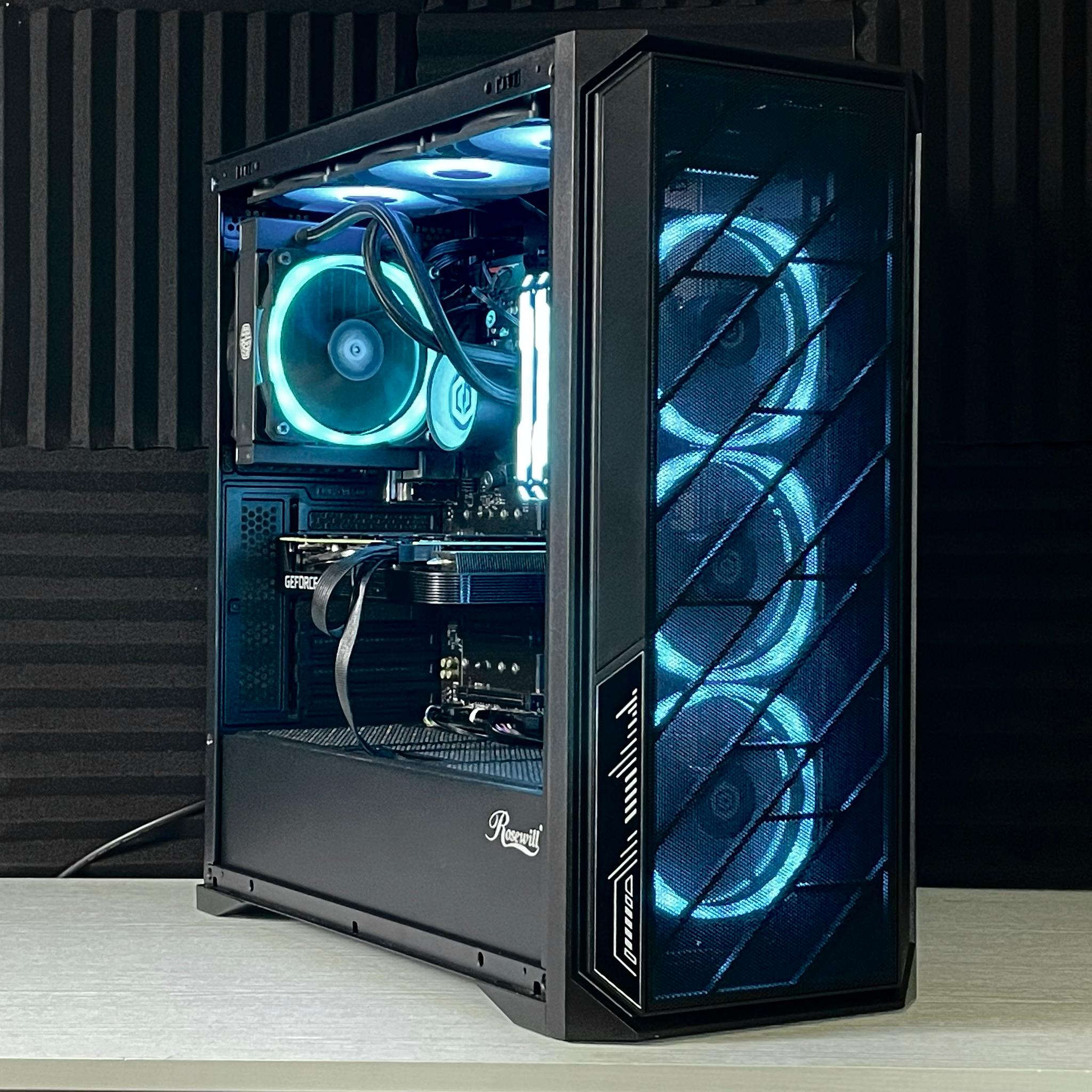 🌊 AQUATIC Gaming PC | RTX 3060 Ti | Ryzen 5 5600x | 32GB DDR4 | 240GB SSD + 1TB HDD | FREE SHIP