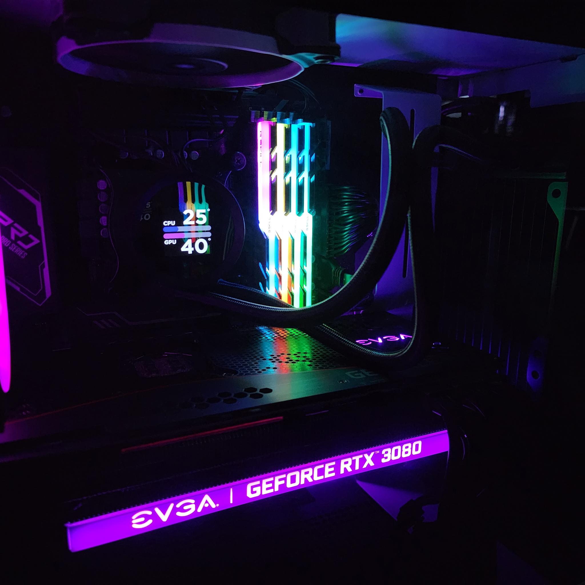 NZXT Case | i9-12900K Hexadeca-Core | EVGA 3080 10GB | 32GB RAM