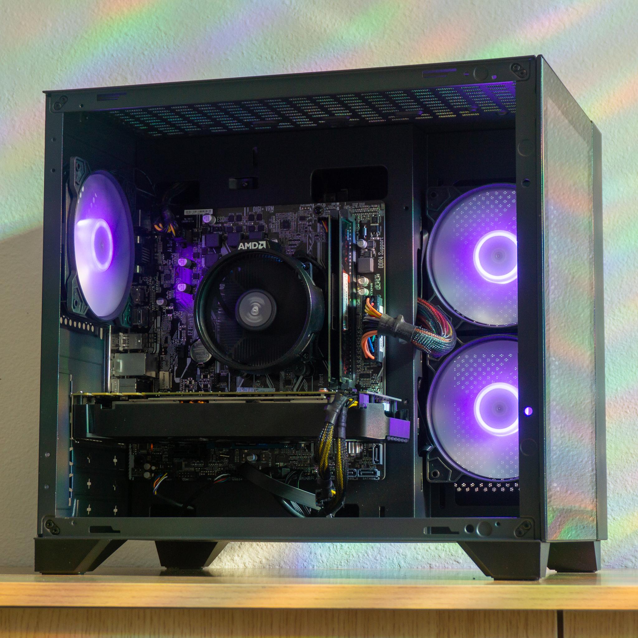 VE5 - Ryzen 5 3500 / GTX 1070 Ti 8GB / 16GB RAM / 500GB NVMe SSD - Gaming PC 🚄FREE SHIPPING