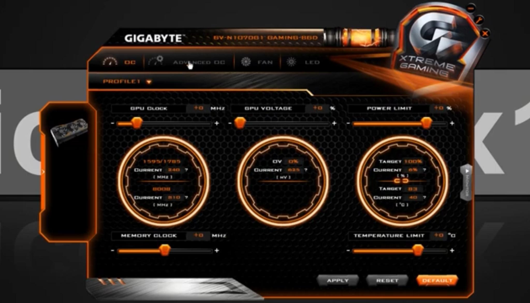 gigabyte gtx1070 nvidia triple fan G1 gaming 8GB budget PC