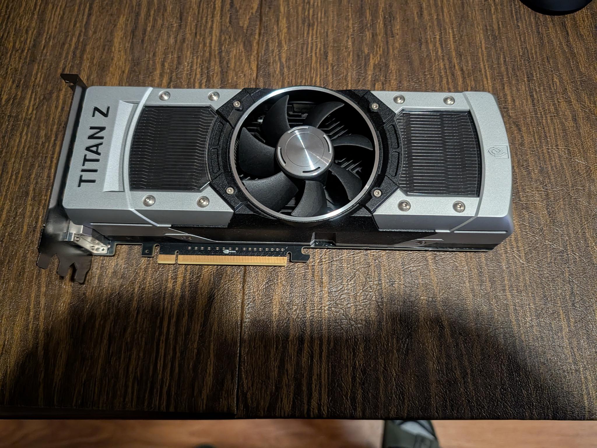 NVIDIA GeForce GTX Titan Z Dual GPU 12GB GDDR5