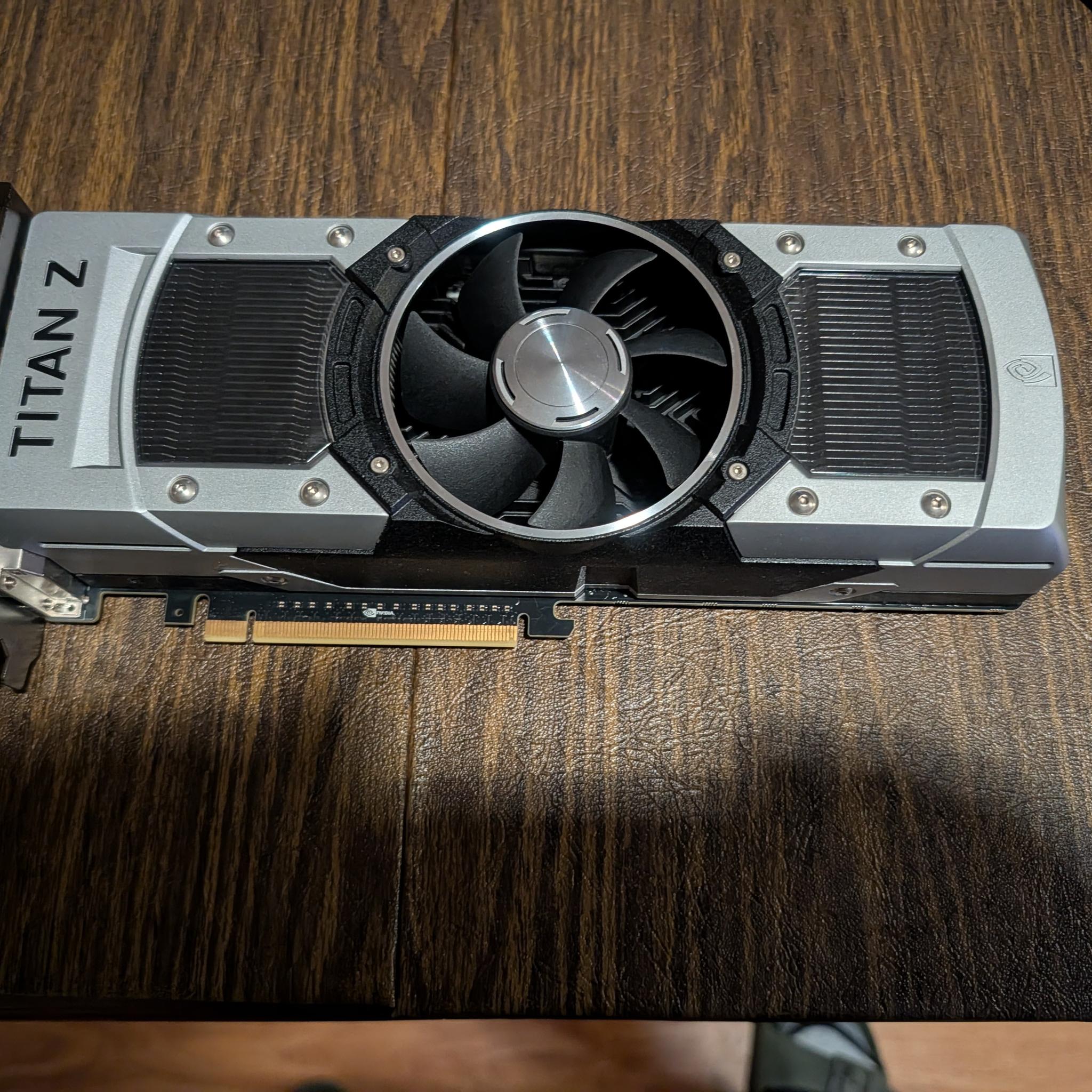 NVIDIA GeForce GTX Titan Z Dual GPU 12GB GDDR5