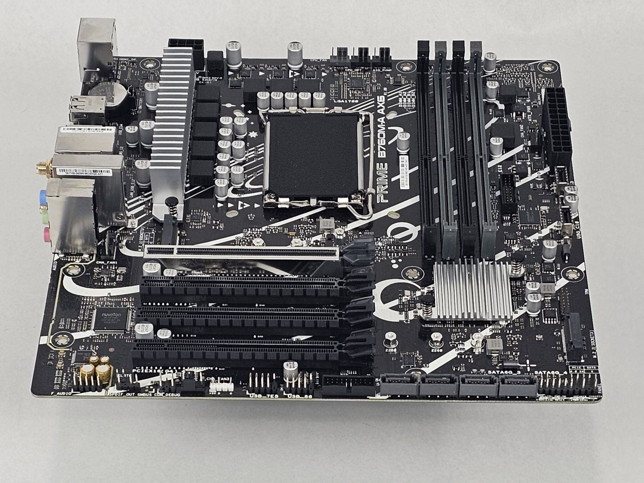 ASUS PRIME B760M-A AX6 LGA1700 DDR5 mATX Motherboard