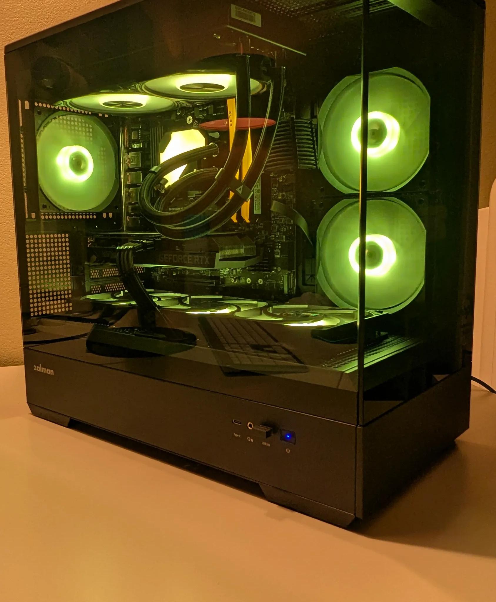 |RTX 3060 12GB| RYZEN 5600X| 16GB DDR4| 1TB M.2 SSD|240MM AIO|WIFI| 8 ARGB FANS| WIN 11 PRO