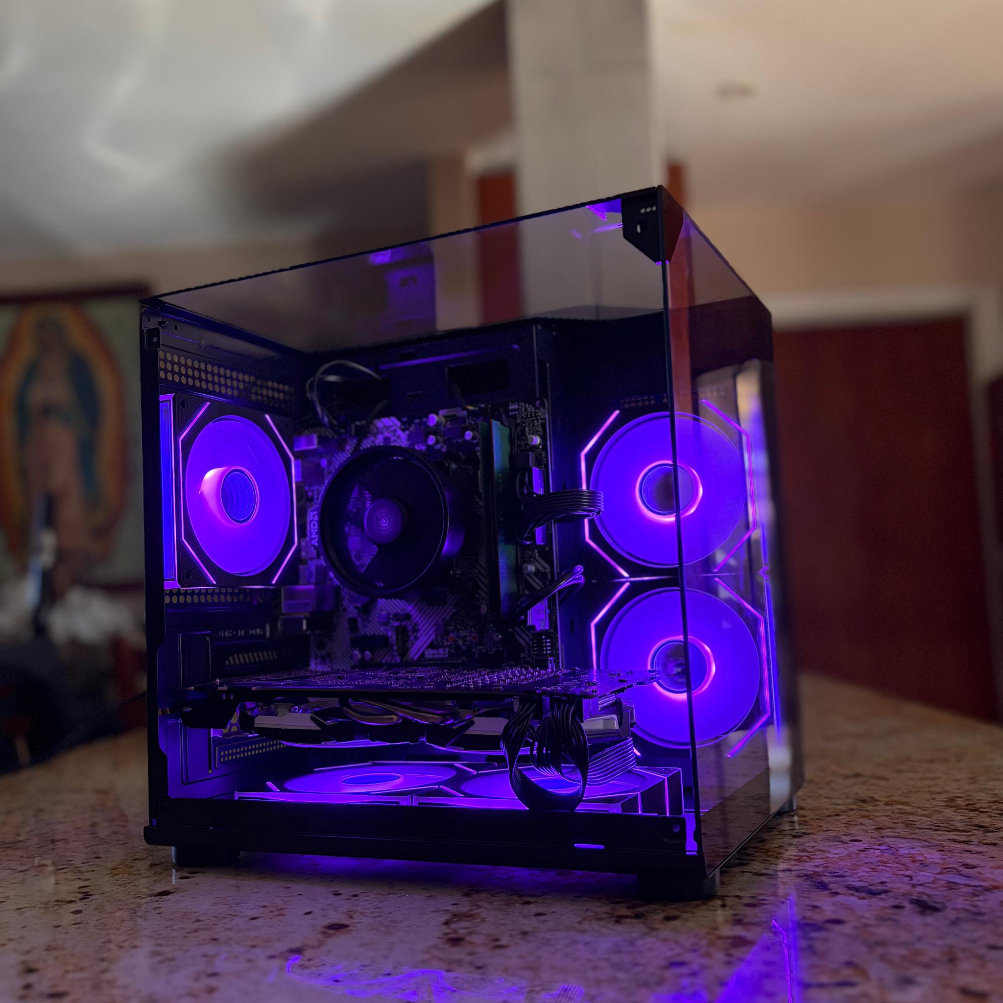 Black Budget Gaming PC | GTX 1080 8GB | RYZEN 5 3600 | 16GB RAM | 1TB SATA SSD | Wi-Fi + BT