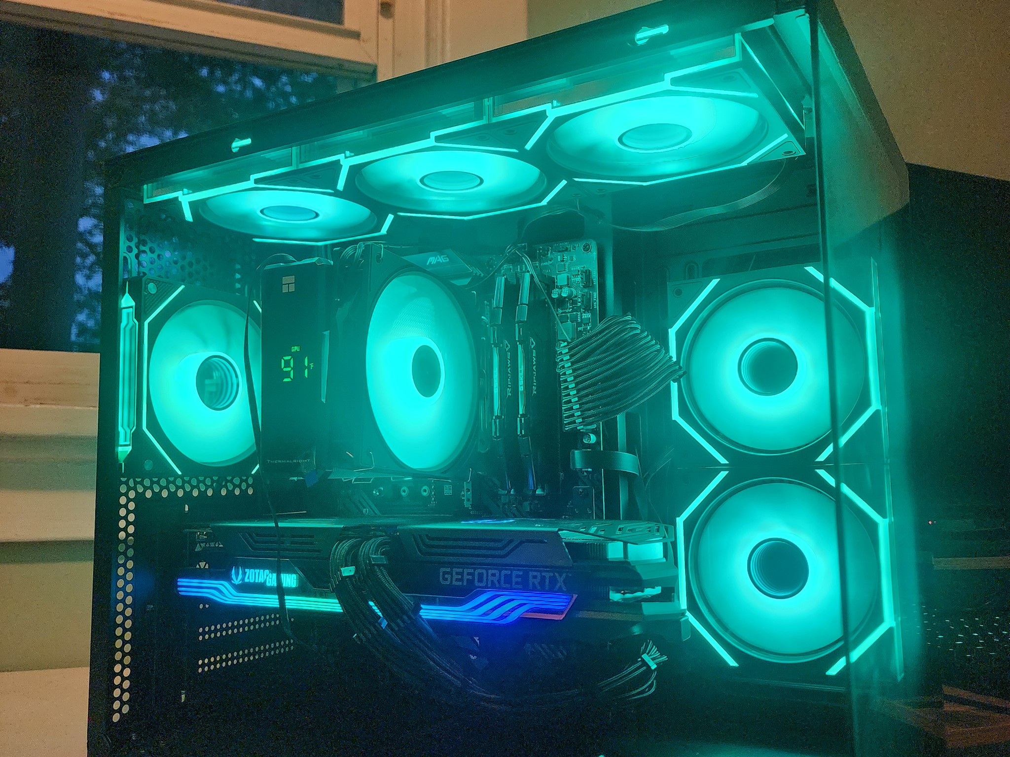 GeForce RTX 3070 Ti Custom Gaming PC - Ryzen 7 3700X