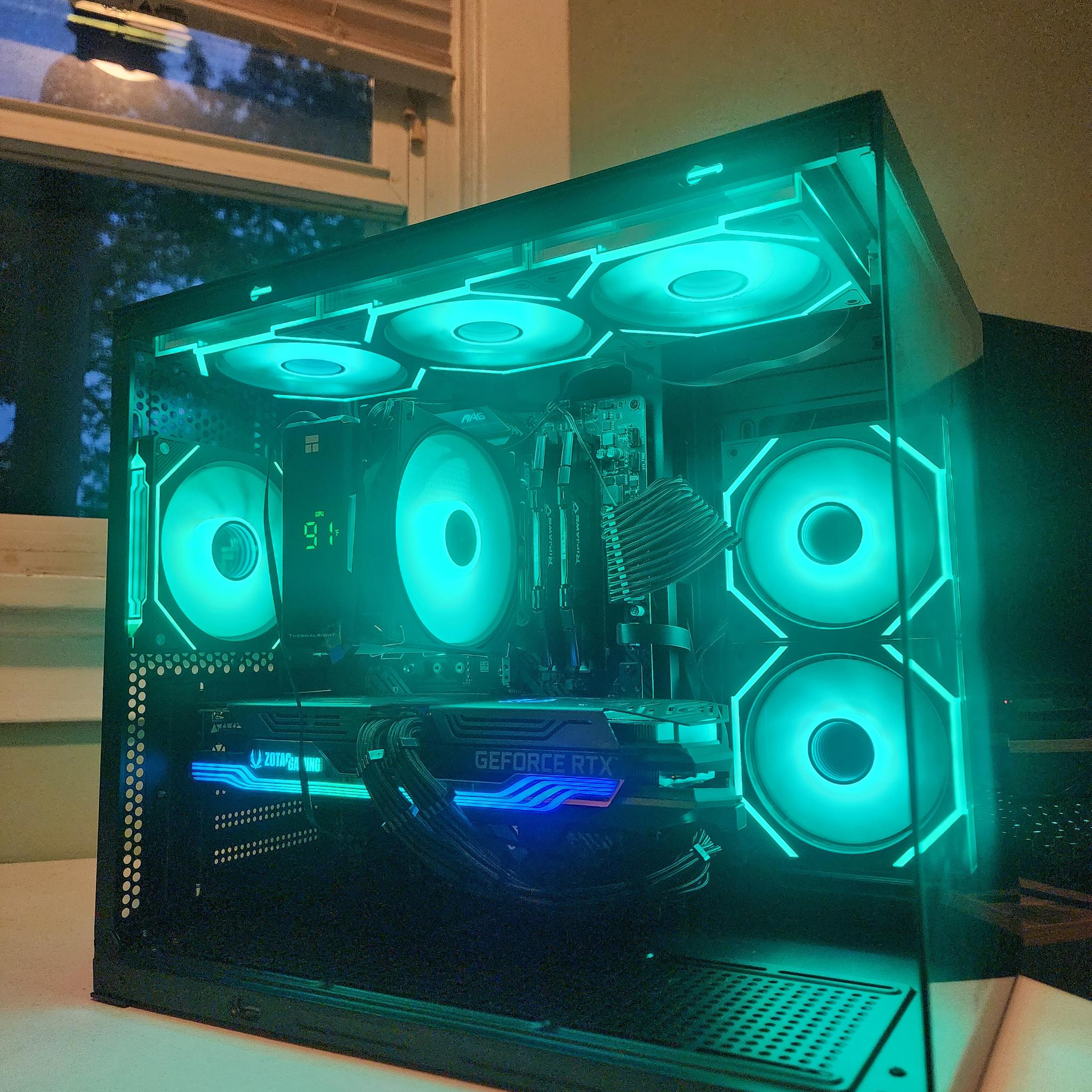 GeForce RTX 3070 Ti Custom Gaming PC - Ryzen 7 3700X