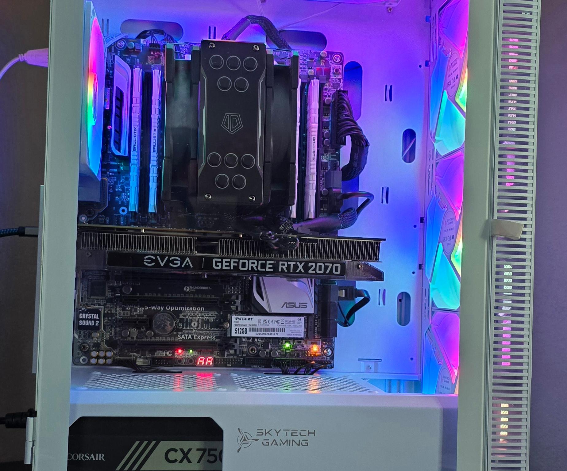 Custom Gaming PC "Skytech Storm" - i7-5960x @ 4.2GHZ | RTX 2070 8GB | 32GB RAM