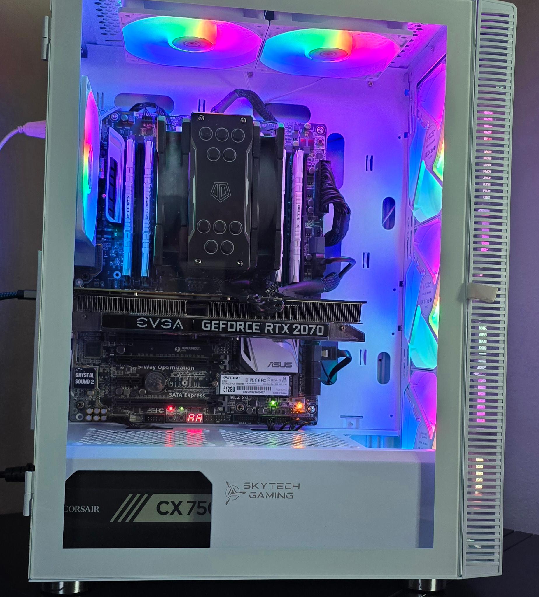 Custom Gaming PC "Skytech Storm" - i7-5960x @ 4.2GHZ | RTX 2070 8GB | 32GB RAM