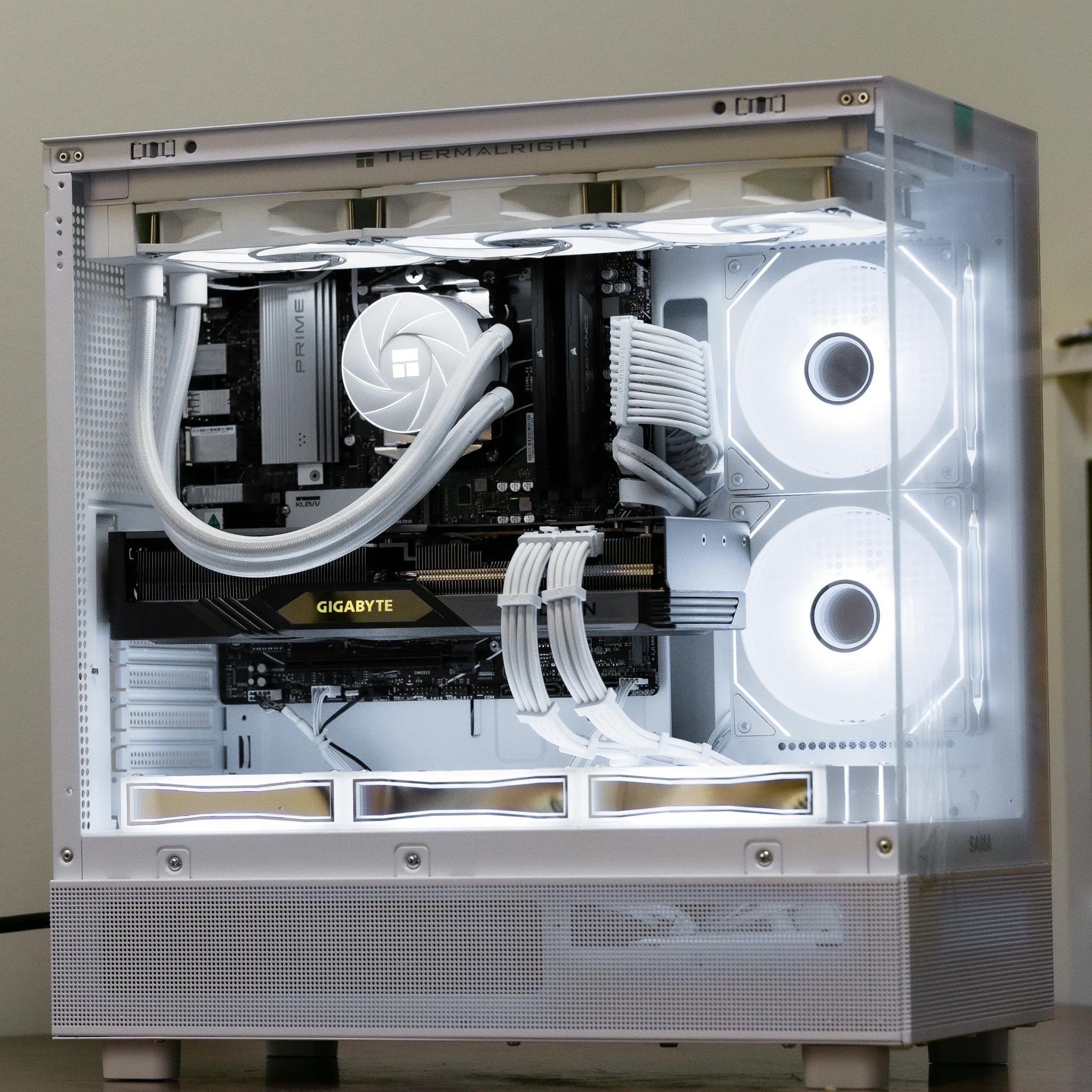 ❄️FROSTBITE❄️ RX 7800XT| Ryzen 5 7500F| AM5| 32GB DDR5| 1TB M.2| WiFi| 1440p/4K Streaming & Gaming