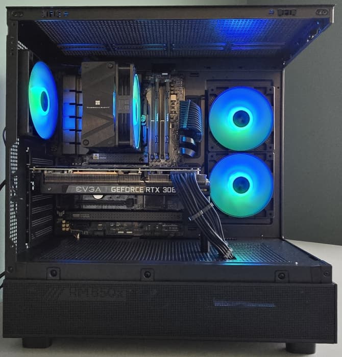1080p/1440p Gaming PC | Ryzen 5 7500f | EVGA RTX 3080 | 2tb NVME| 32GB DDR5 | Wifi/BT | Win 11 Pro