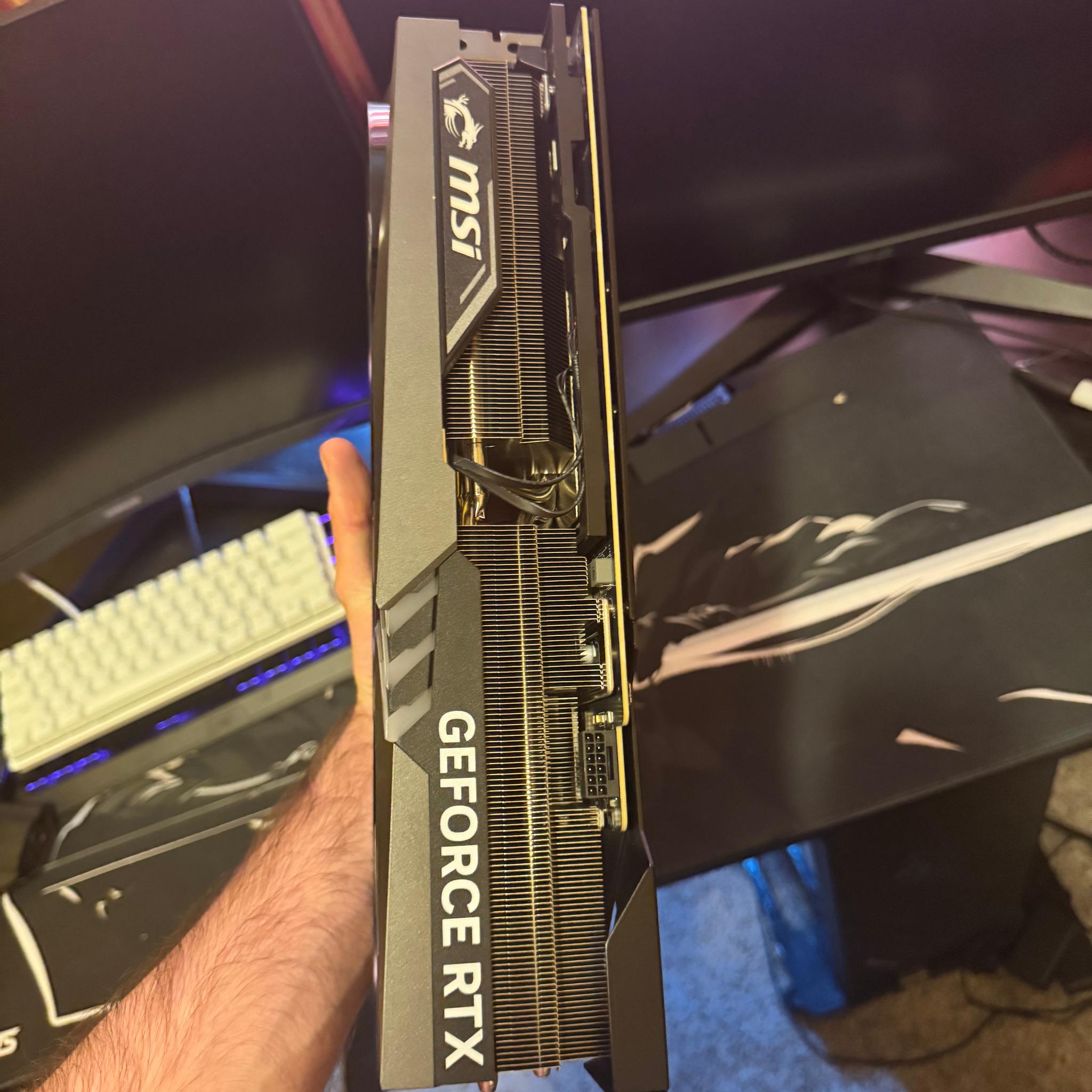MSI Geforce RTX 4090 Gaming X Trio 24GB GDDR6X Like New With Original Box