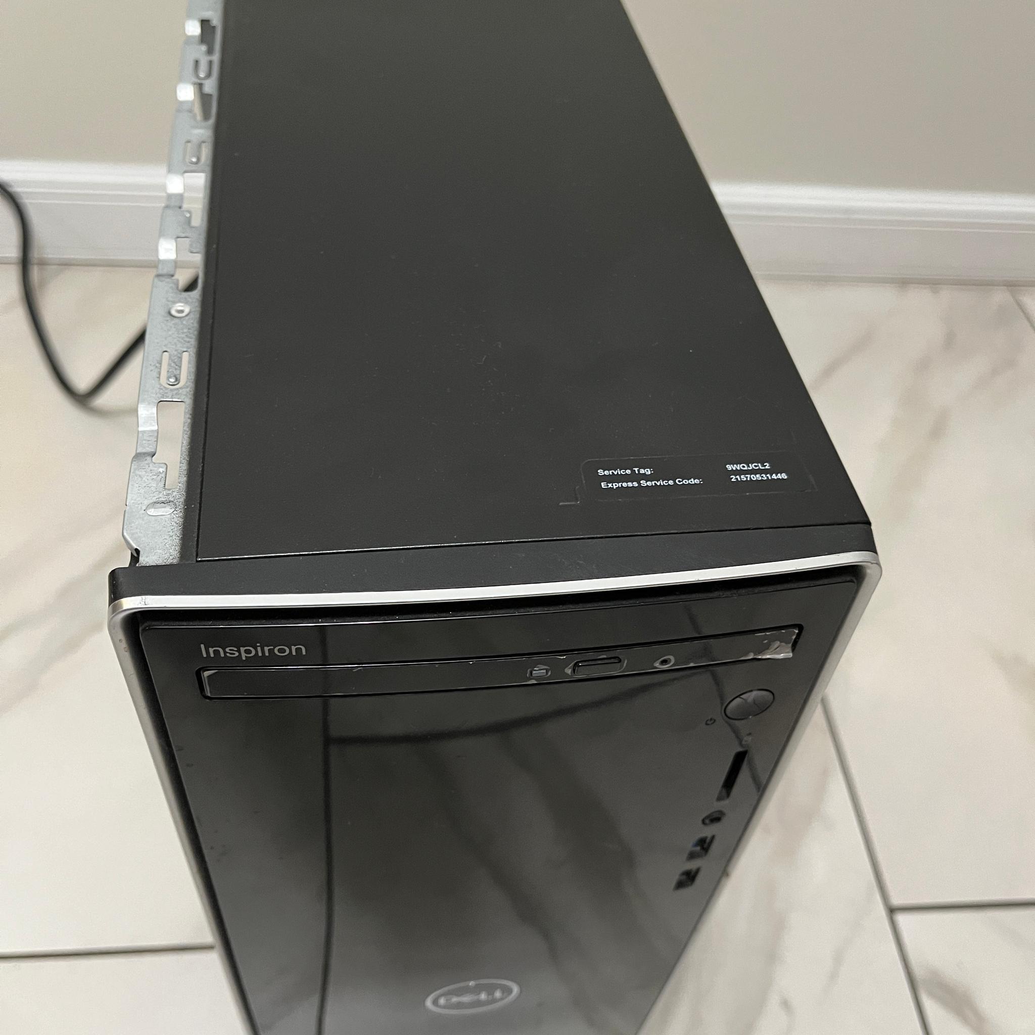 NVIDIA GTX 1650 4GB, Intel i3-8100, 12GB RAM, 1 TB Storage, Dell Gaming PC w/ Wi-Fi & BT