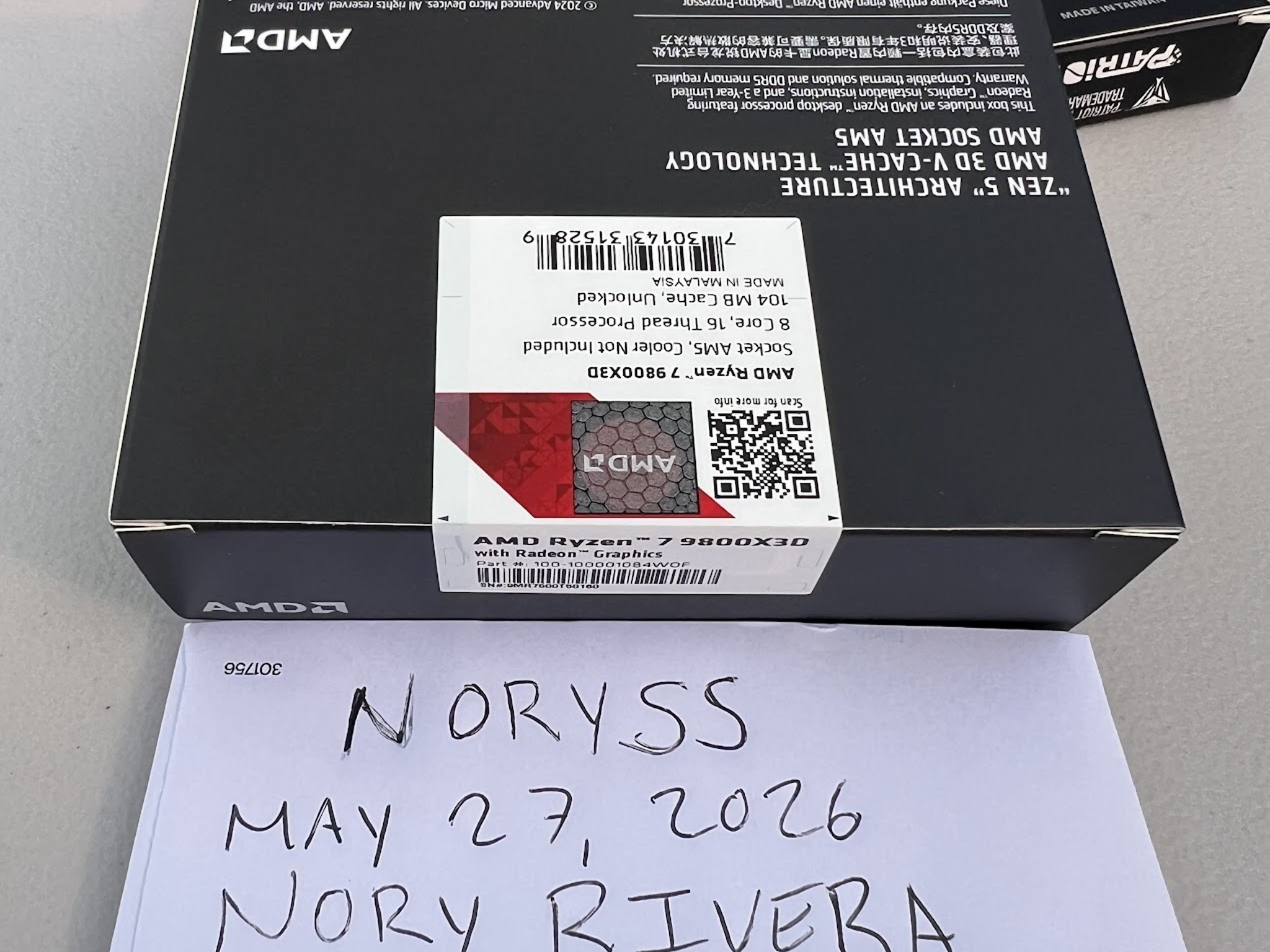 Ryzen 9800X3D + MSI MPOWER + DDR5 32GB!!!