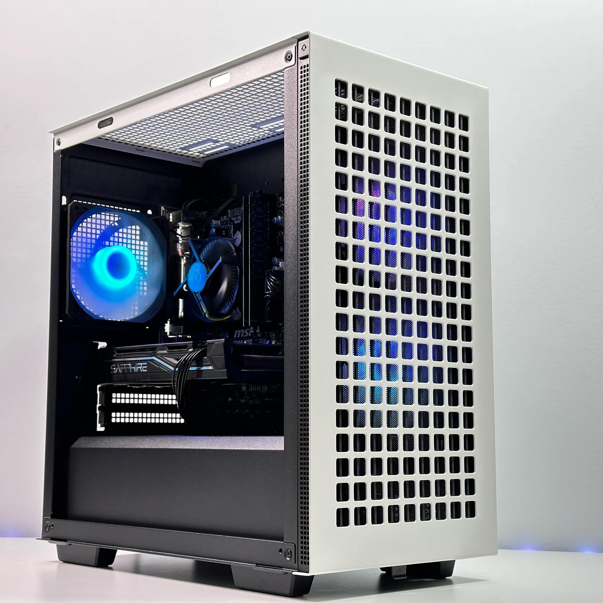 🎮Budget Gaming PC🎮AMD RX 470 4GB🕹️Intel Xeon 1270 V3🕹️16GB  RAM🕹️500GB SSD